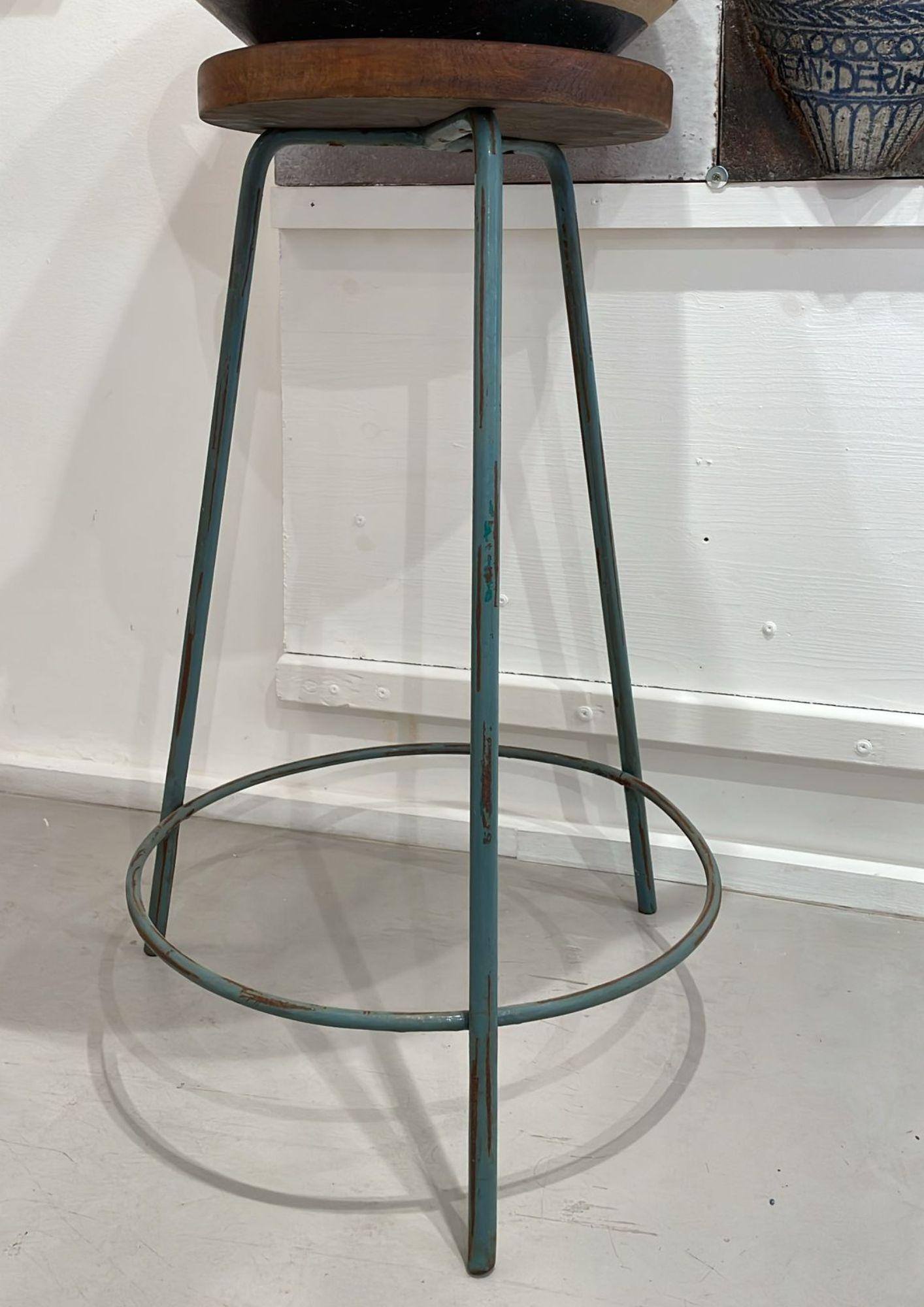 Stool by French designer Pierre Jeanneret from Chandigarh, India