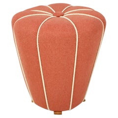 Tabouret Designed by Jindřich Halabala, 1950's
