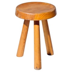 Tabouret dit Massue by Charlotte Perriand for Les Arcs 1600, France, Circa 1966