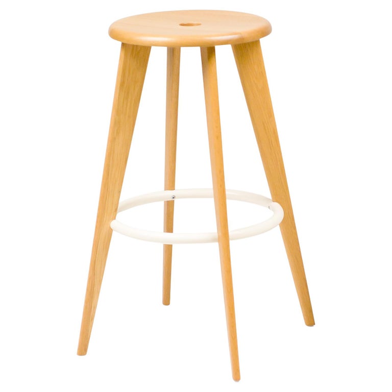 Tabouret Haut Barstool by Jean Prouvé at 1stDibs