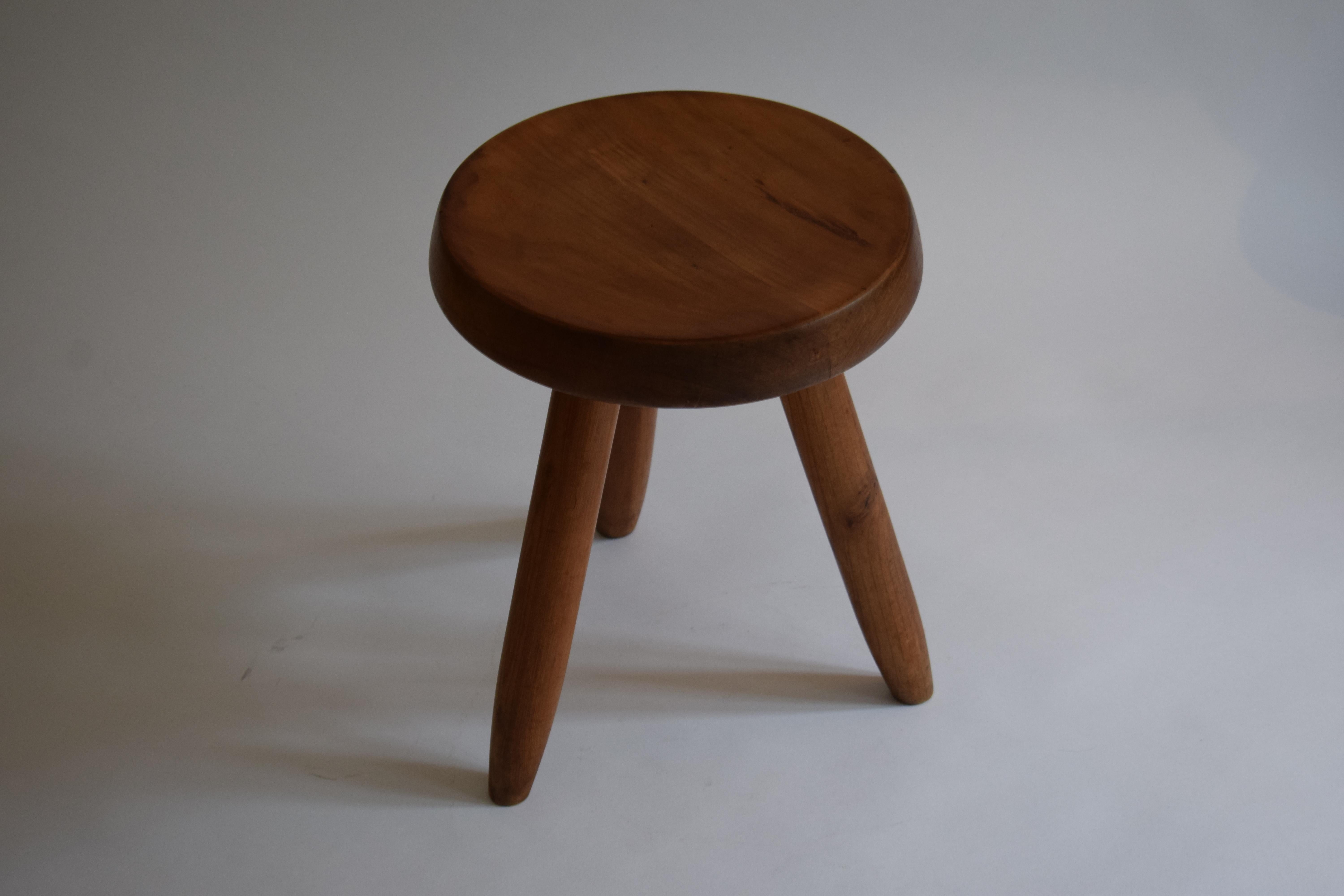 Walnut Tabouret Haut Modèle 