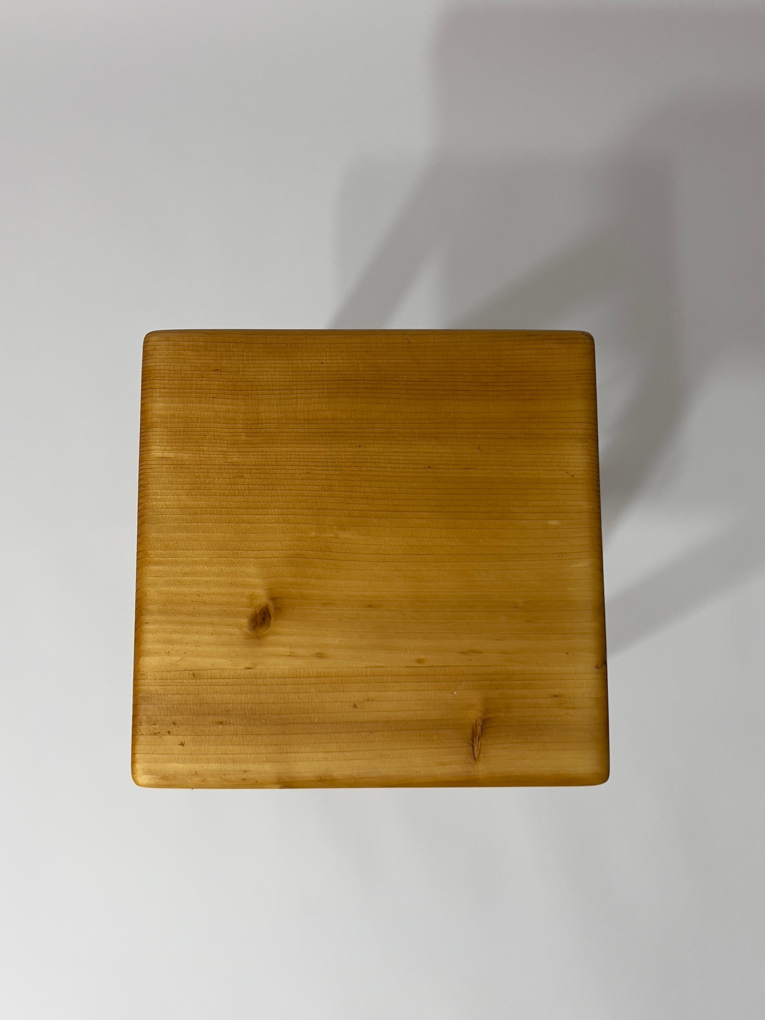 Tabouret Les Arcs 1800 Charlotte Perriand, 1960 (20. Jahrhundert) im Angebot