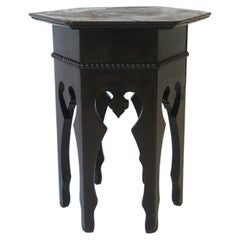 Tabouret Moroccan Moorish Drinks Side Table, circa Early 20th Century