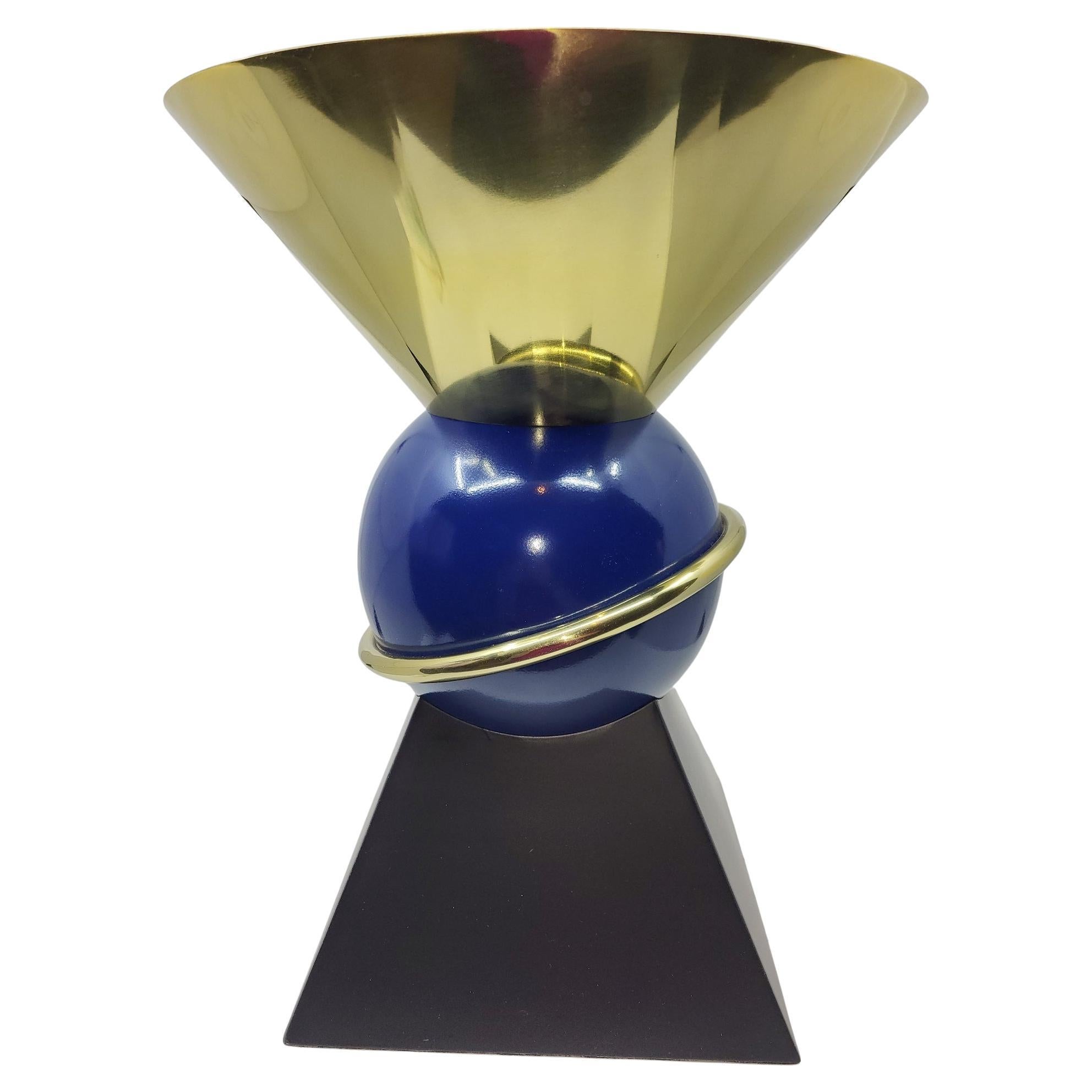 Français Tabouret Vincent Darré X Monoprix, Bleu, Noir, Doré, Francais Baroque Moderns