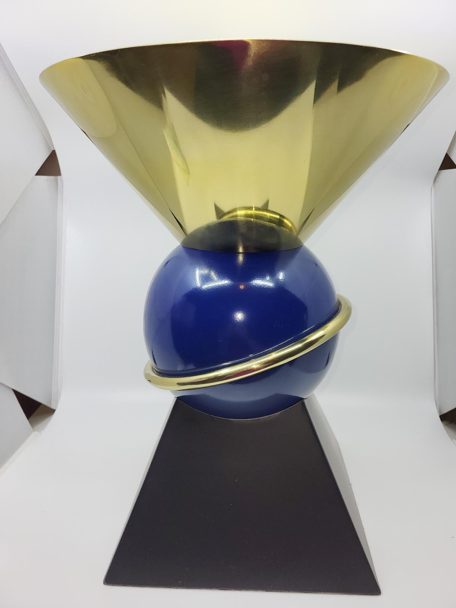 Français Tabouret Vincent Darré X Monoprix, Bleu, Noir, Doré, Francais Baroque Moderns