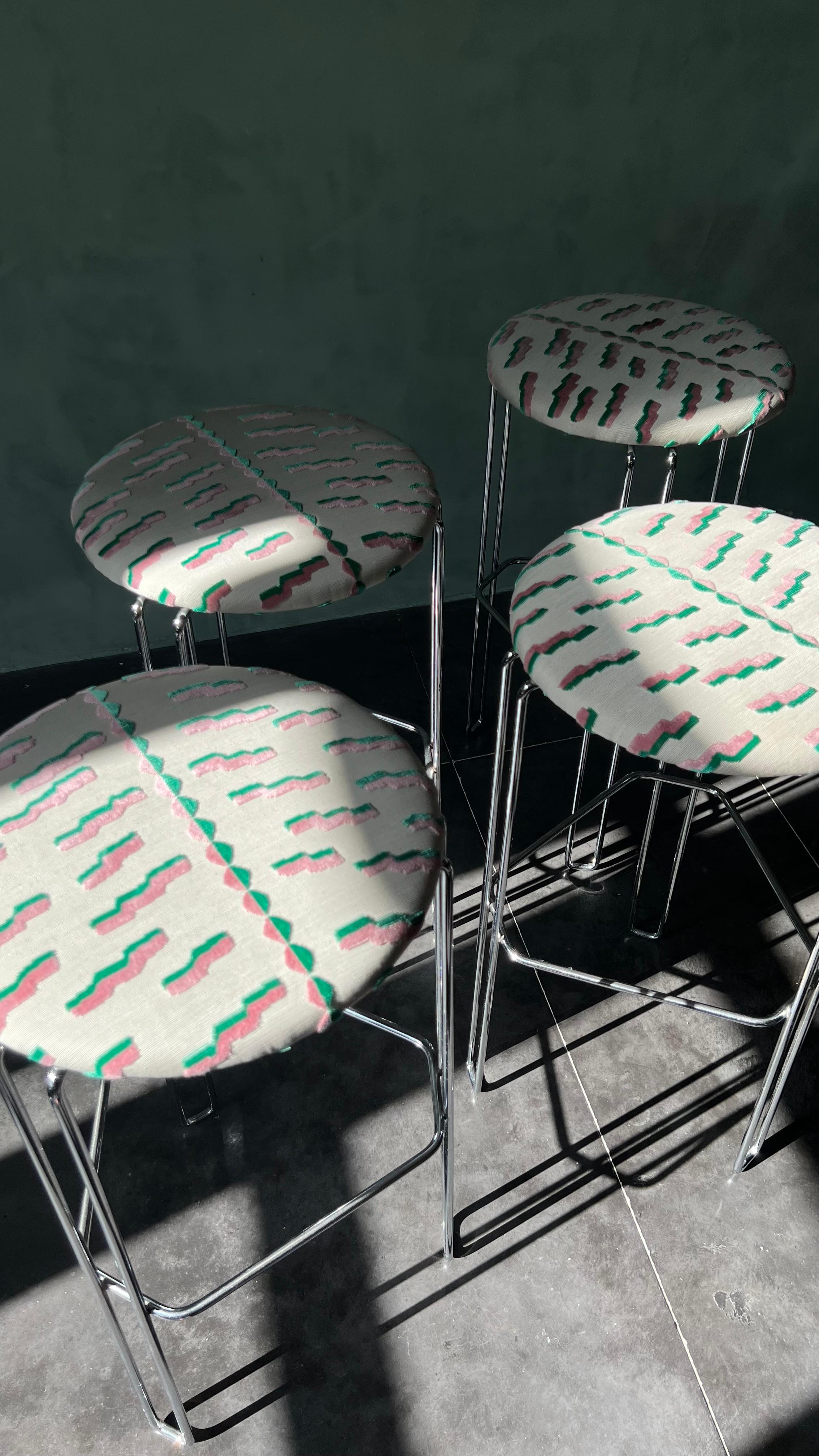 20ième siècle Tabourets de bar A 63 Studio Tecnico Bononia en vente