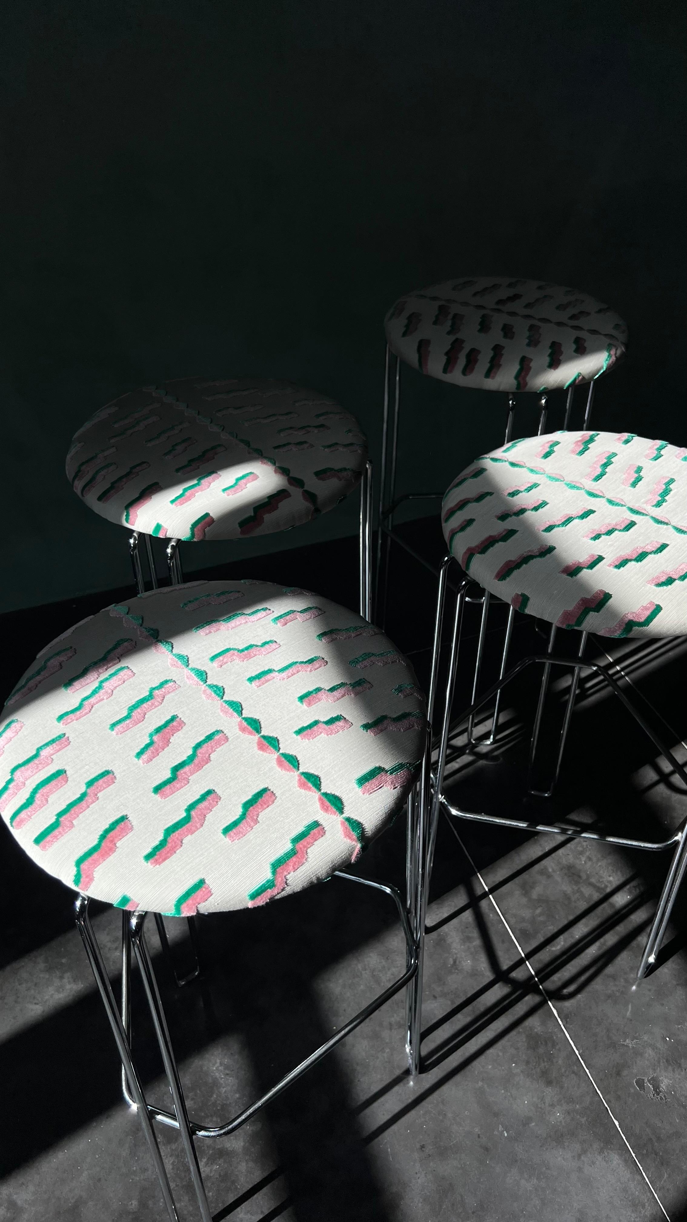 Métal Tabourets de bar A 63 Studio Tecnico Bononia en vente