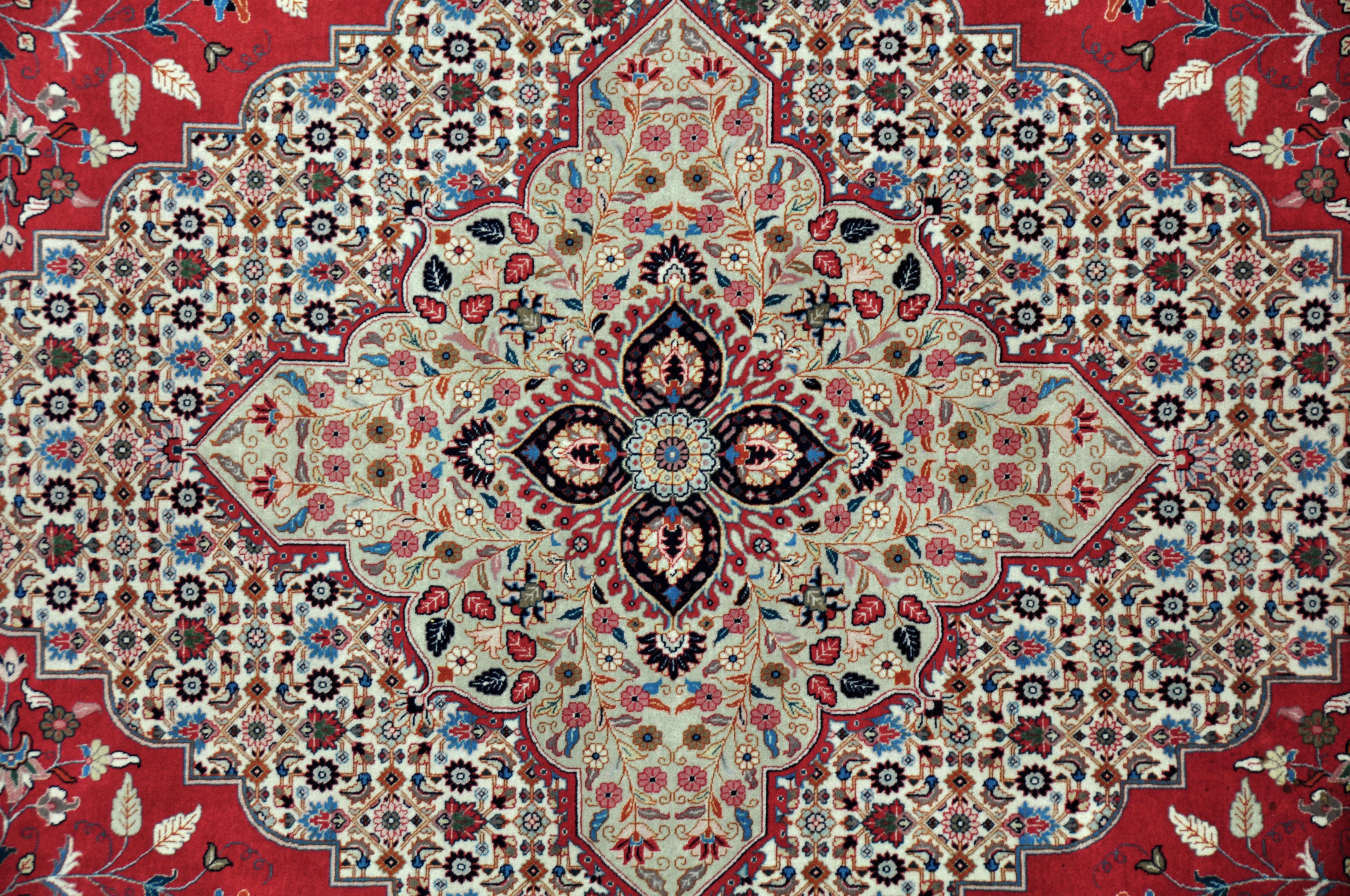 Other Tabriz style Hand Knotted Wool, Rug, Carpet For Sale