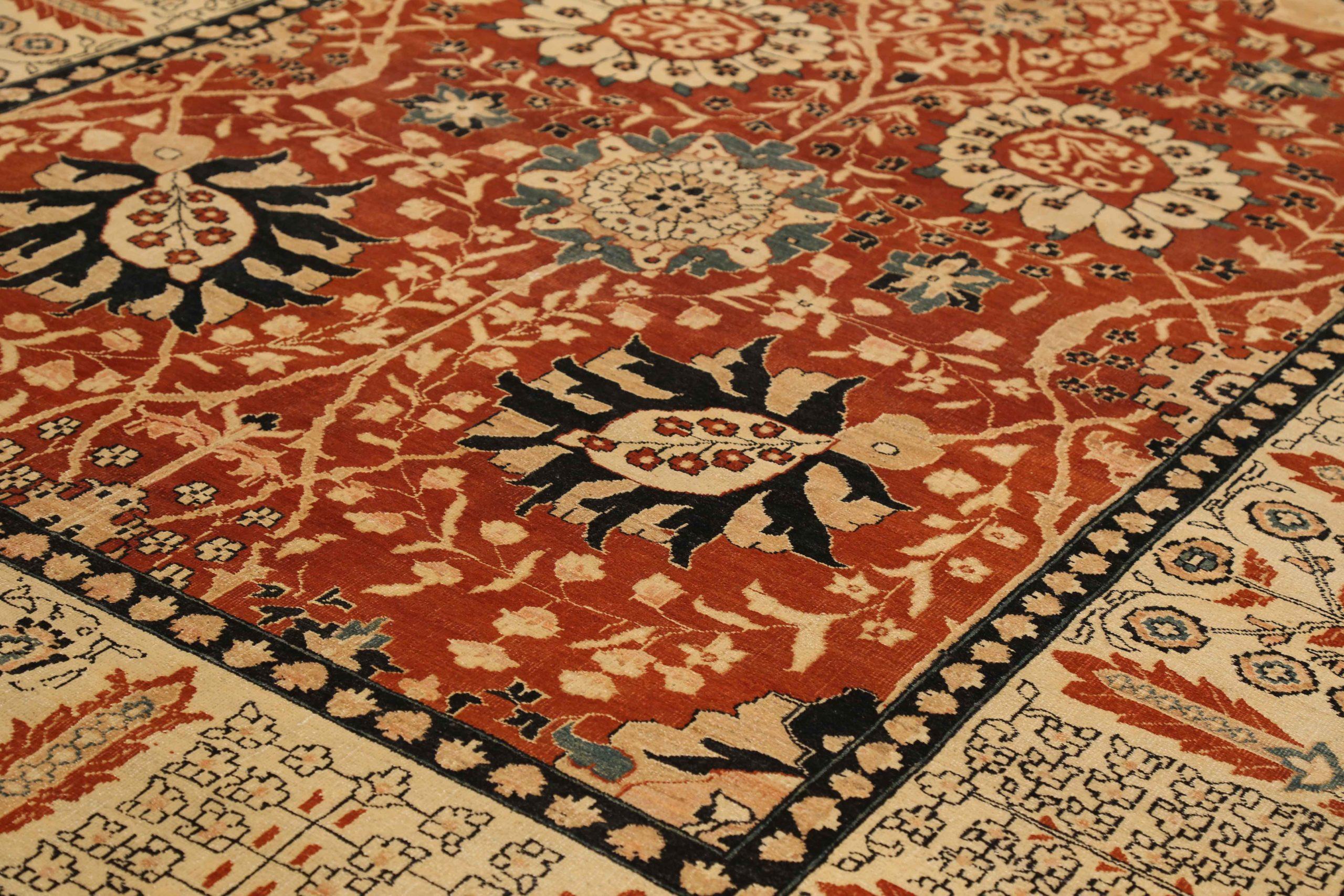 Tappeti Tabriz Circa 1990 - 13845 In condizioni ottime in vendita a Dallas, TX