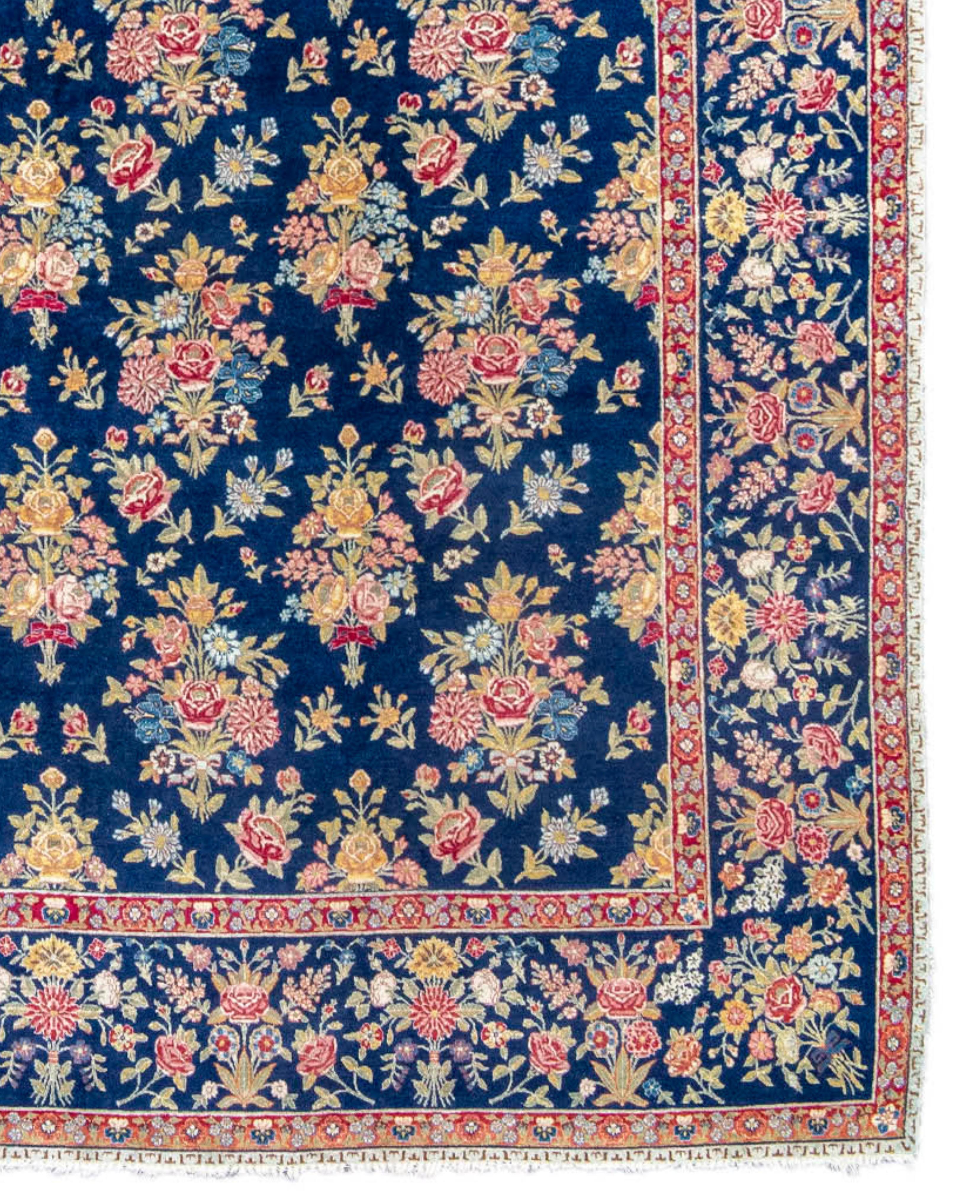 Antique Persian Floral Tabriz Carpet, c. 1900

Additional Information:
Dimensions: 9'3