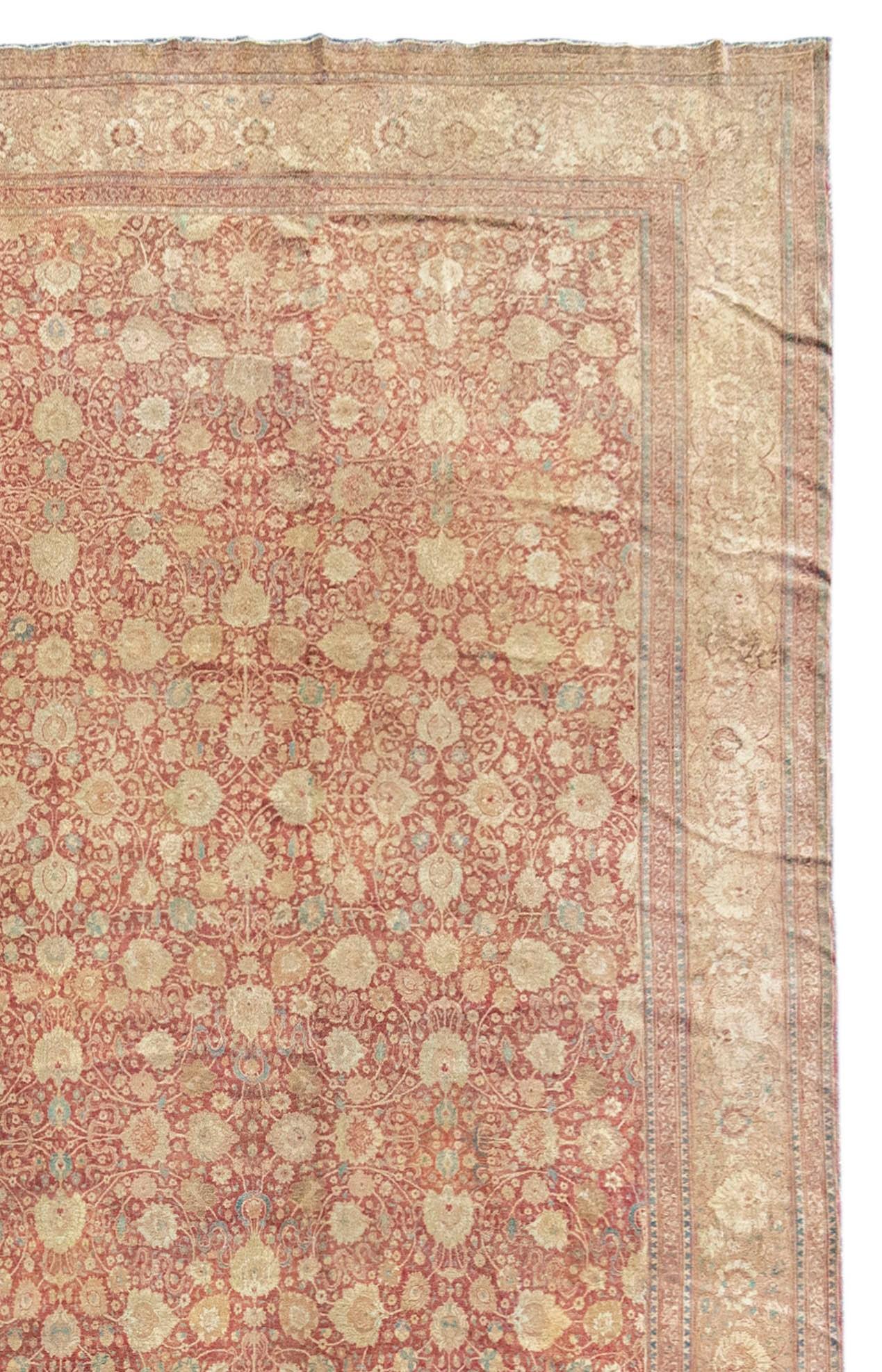 Persian Tabriz Carpet For Sale