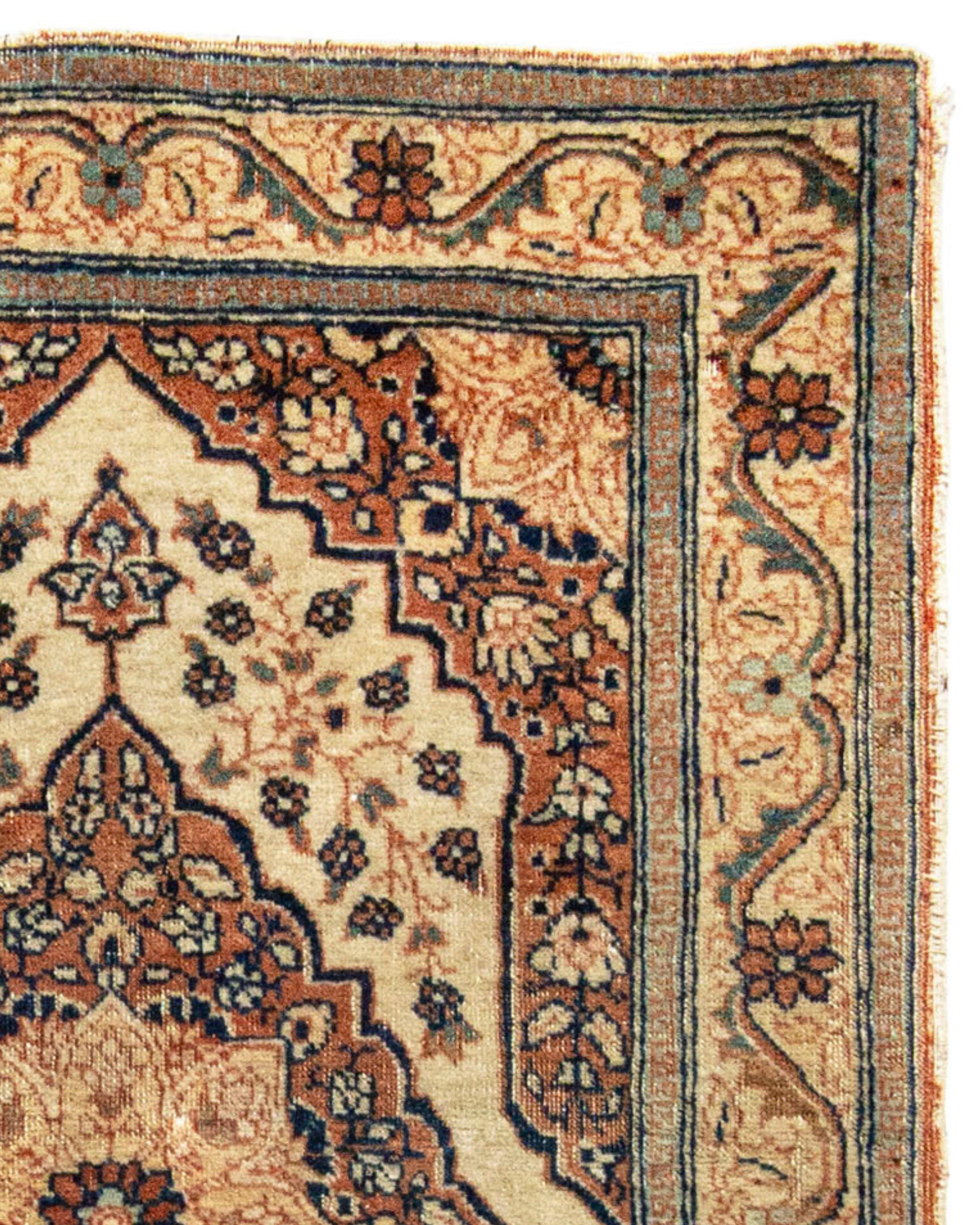 Tabriz Mat, c. 1900

Additional Information:
Dimensions: 2'7