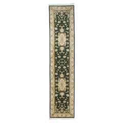 Tabriz Alfombra de lana de diseño persa 2'3'' x 10'0