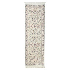 Runner in lana dal design persiano Tabriz 2'6'' x 8'0''