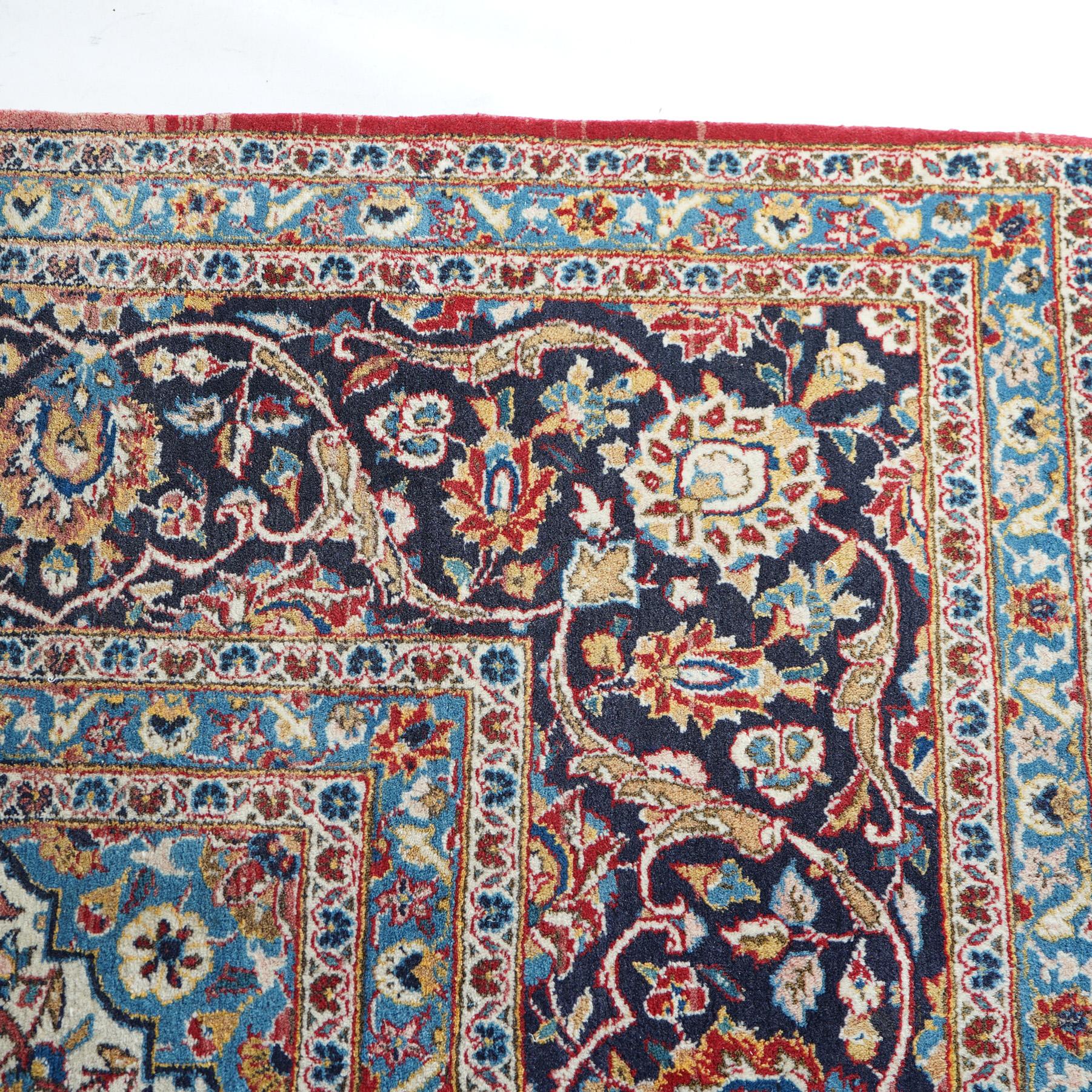 Tabriz Persian Oriental Room Size Wool Rug Circa 1950 For Sale 10