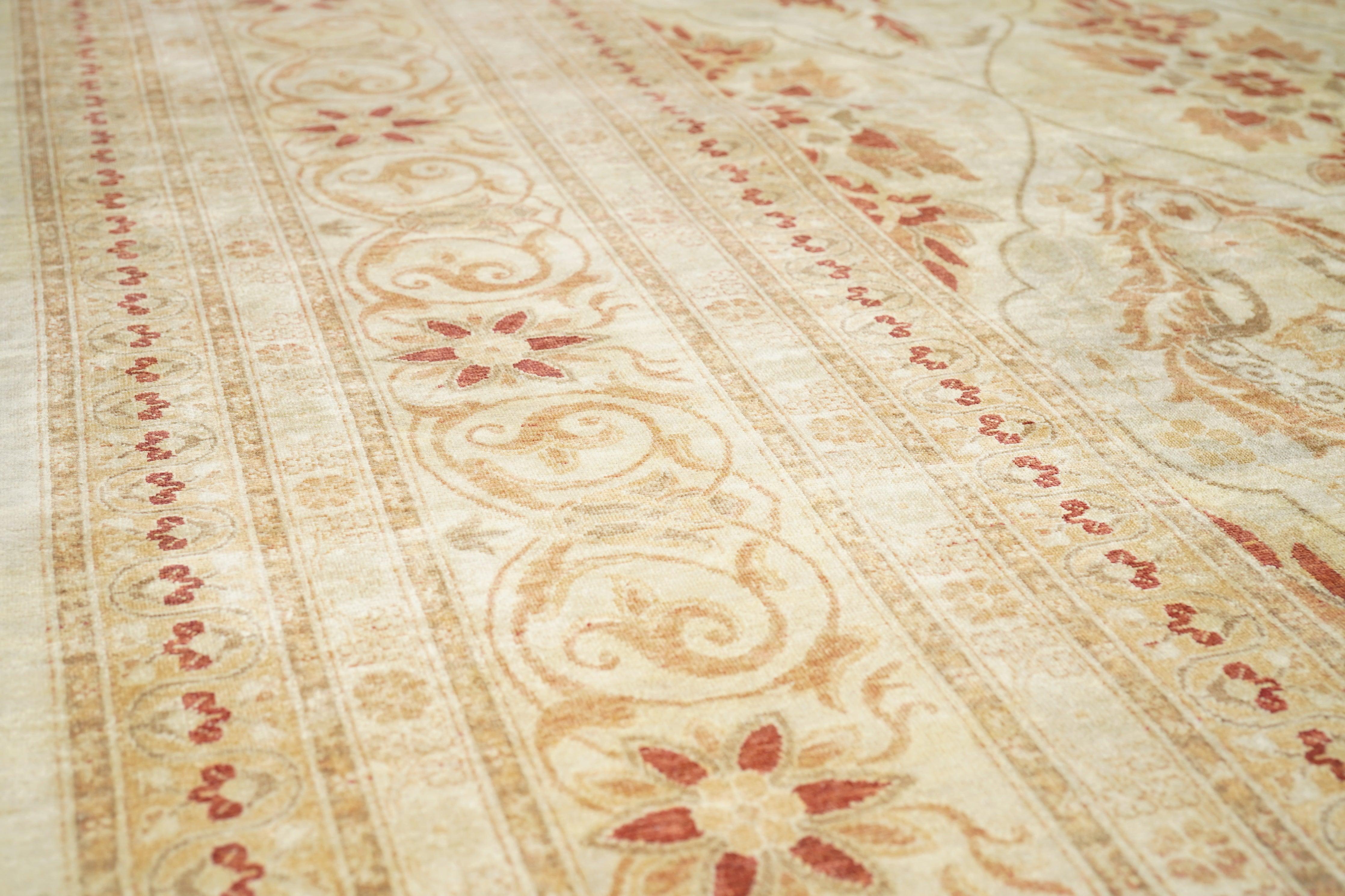 Lana Tappeto Tabriz 10'0'' x 13'5'' in vendita
