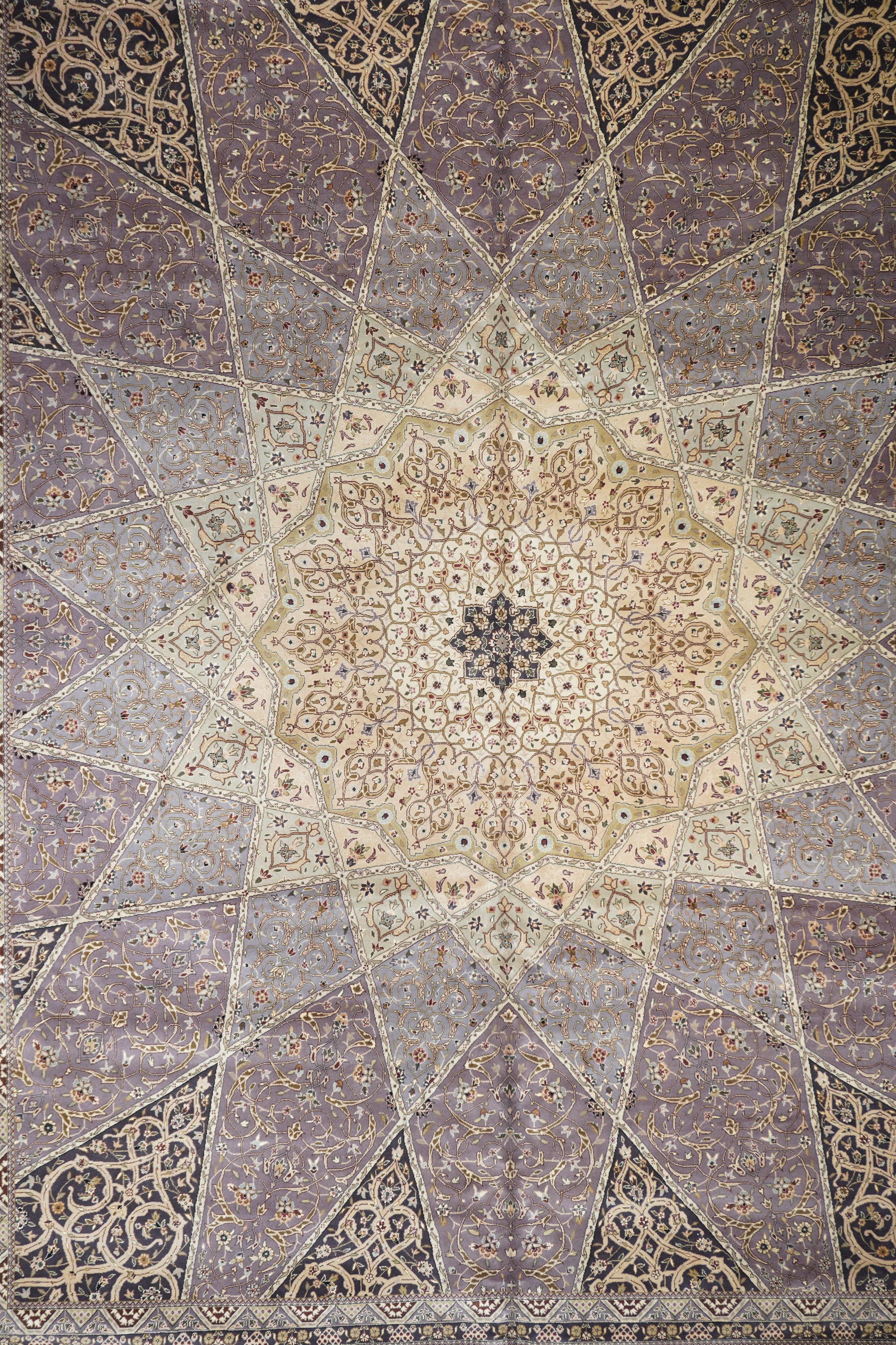 Indiano Tappeto Tabriz 12'0'' x 15'0'' in vendita