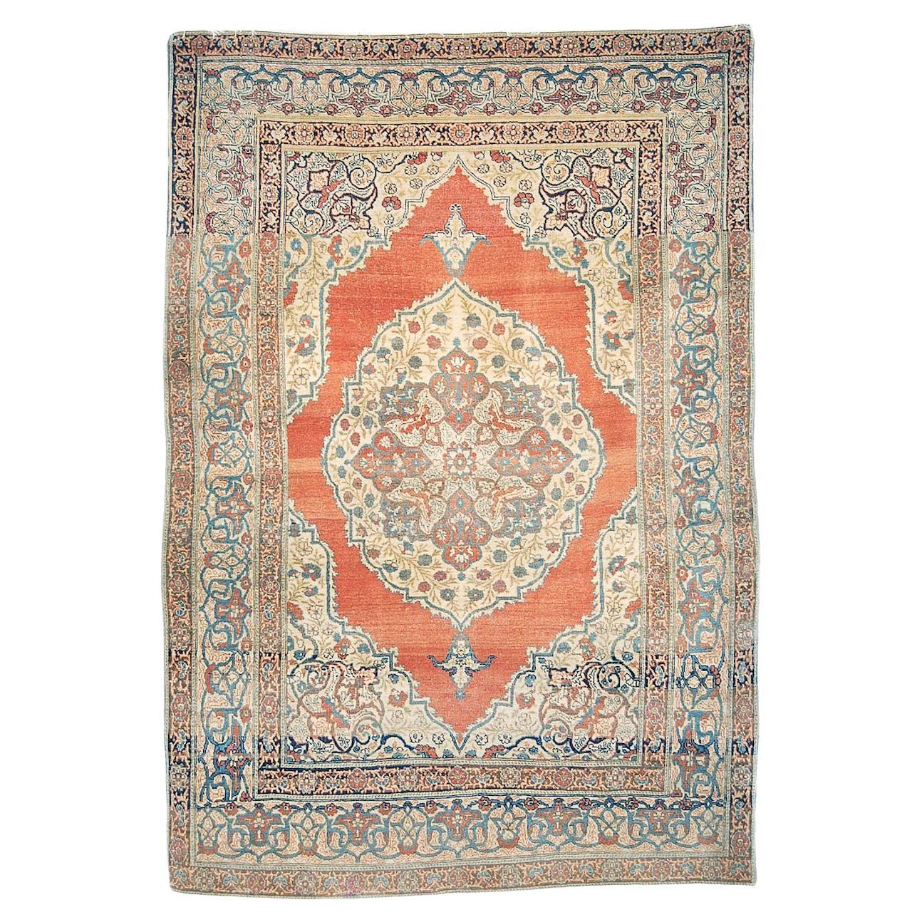 Tappeto Tabriz, XIX secolo
