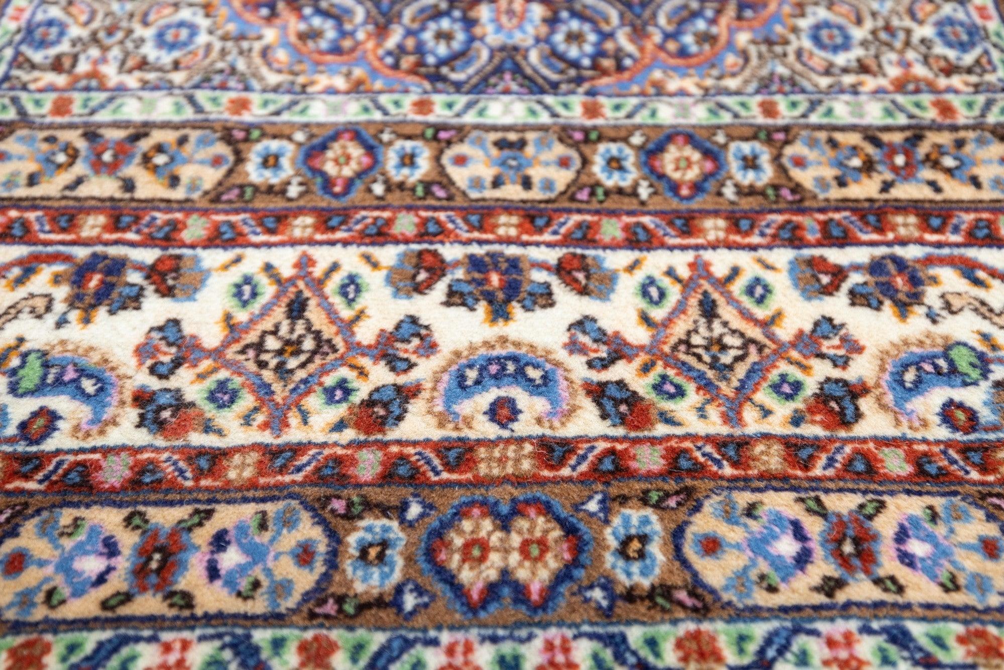 XX secolo Tappeto Tabriz Vintage 3'2'' x 4'8'' in vendita