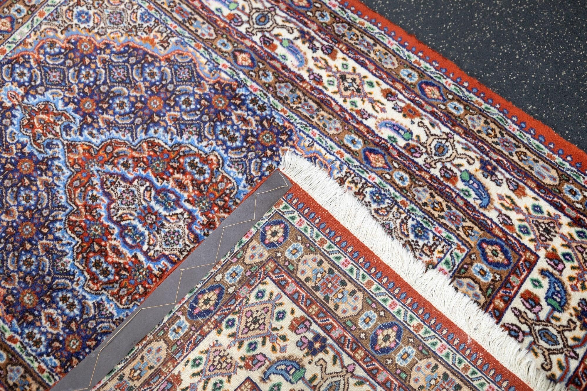 Tappeto Tabriz Vintage 3'2'' x 4'8'' in vendita 3