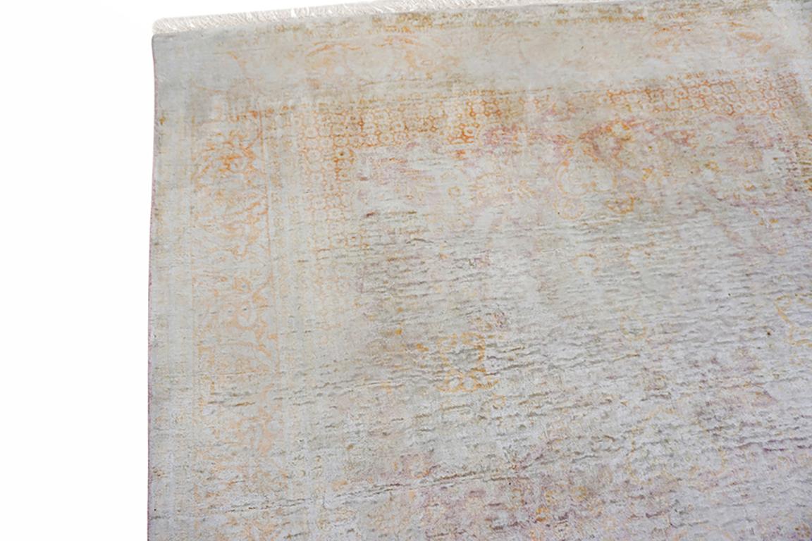Cotton Tabriz Rug 4' 6