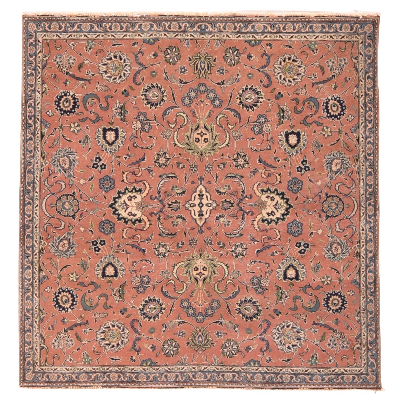 Tabriz Rug 4'8'' x 4'9''