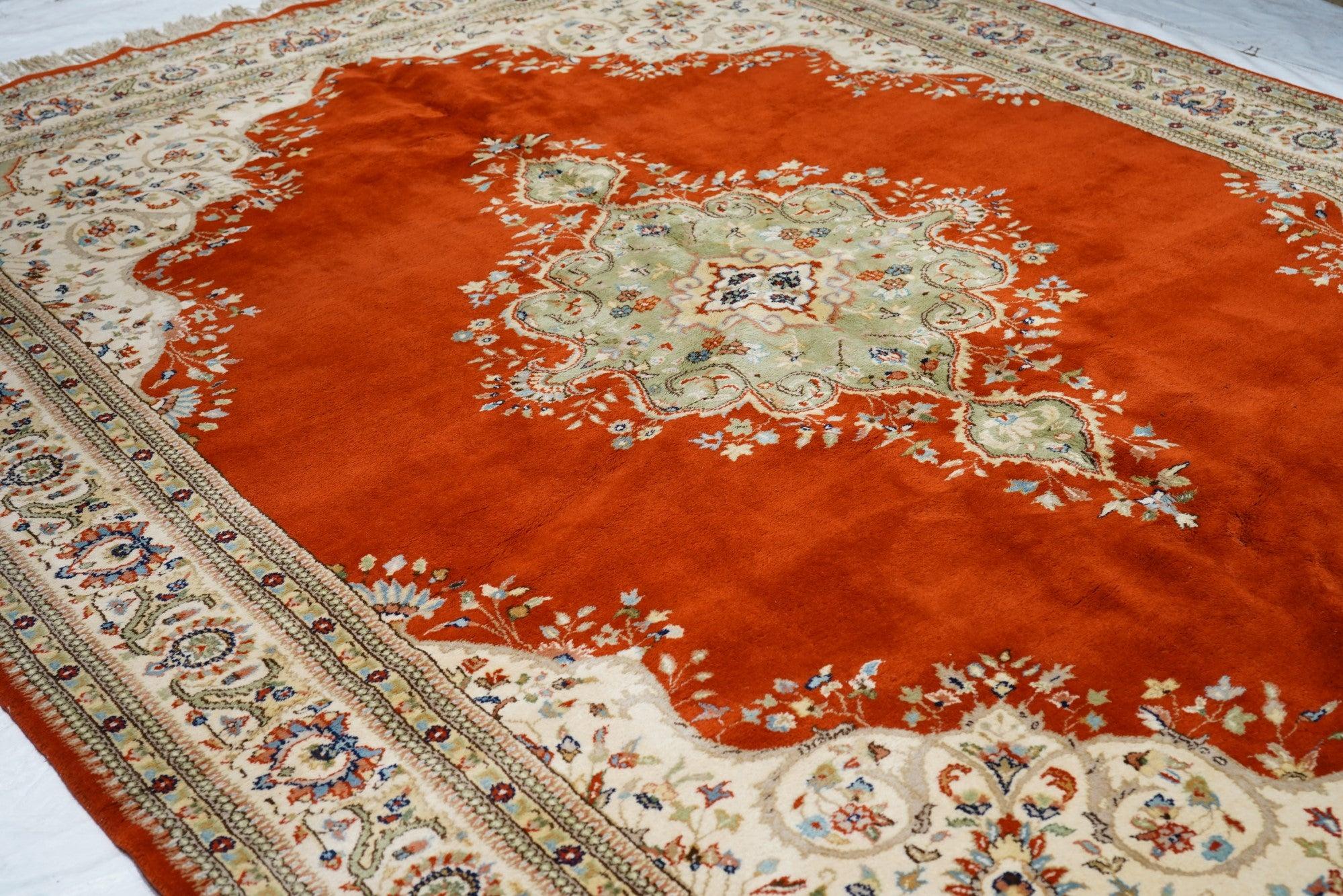 Tappeto Tabriz 8'10'' x 11'10'' in vendita 1