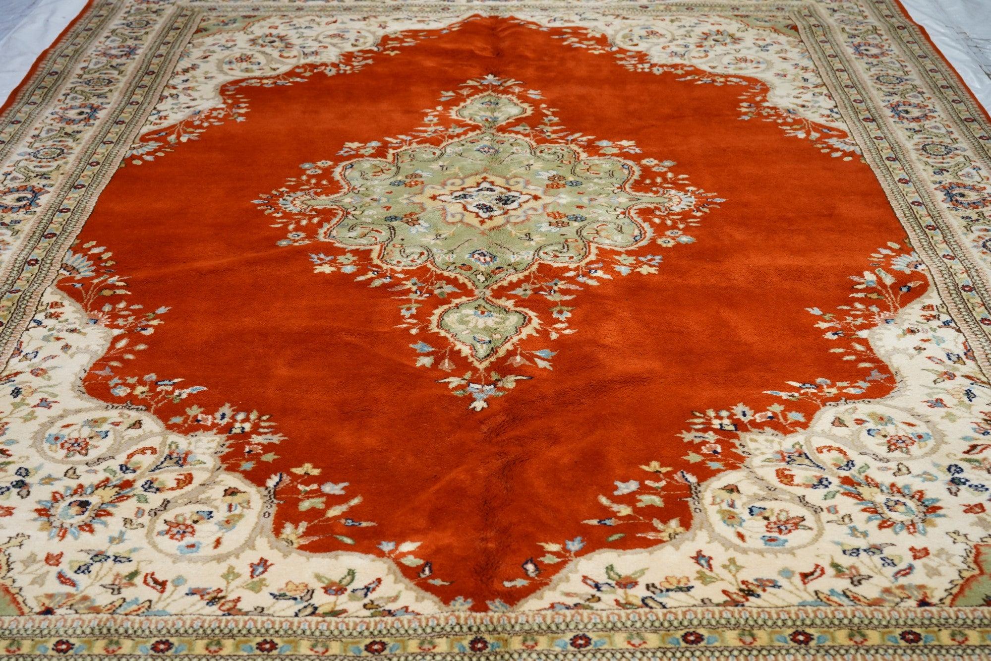 Tappeto Tabriz 8'10'' x 11'10'' in vendita 2
