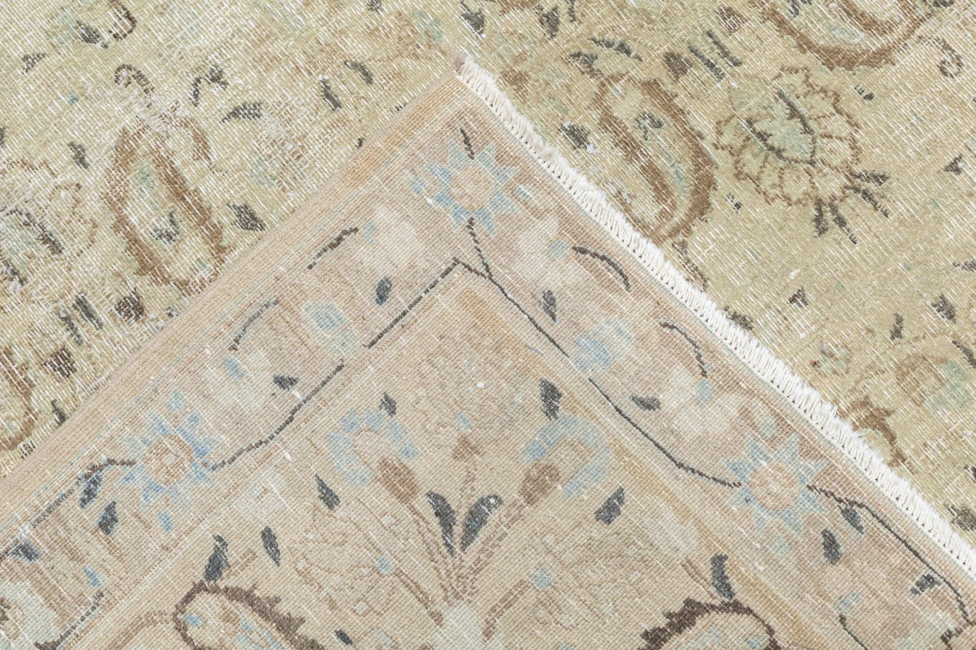 Tapis Tabriz 8'8'' x 11'7'' en vente 7