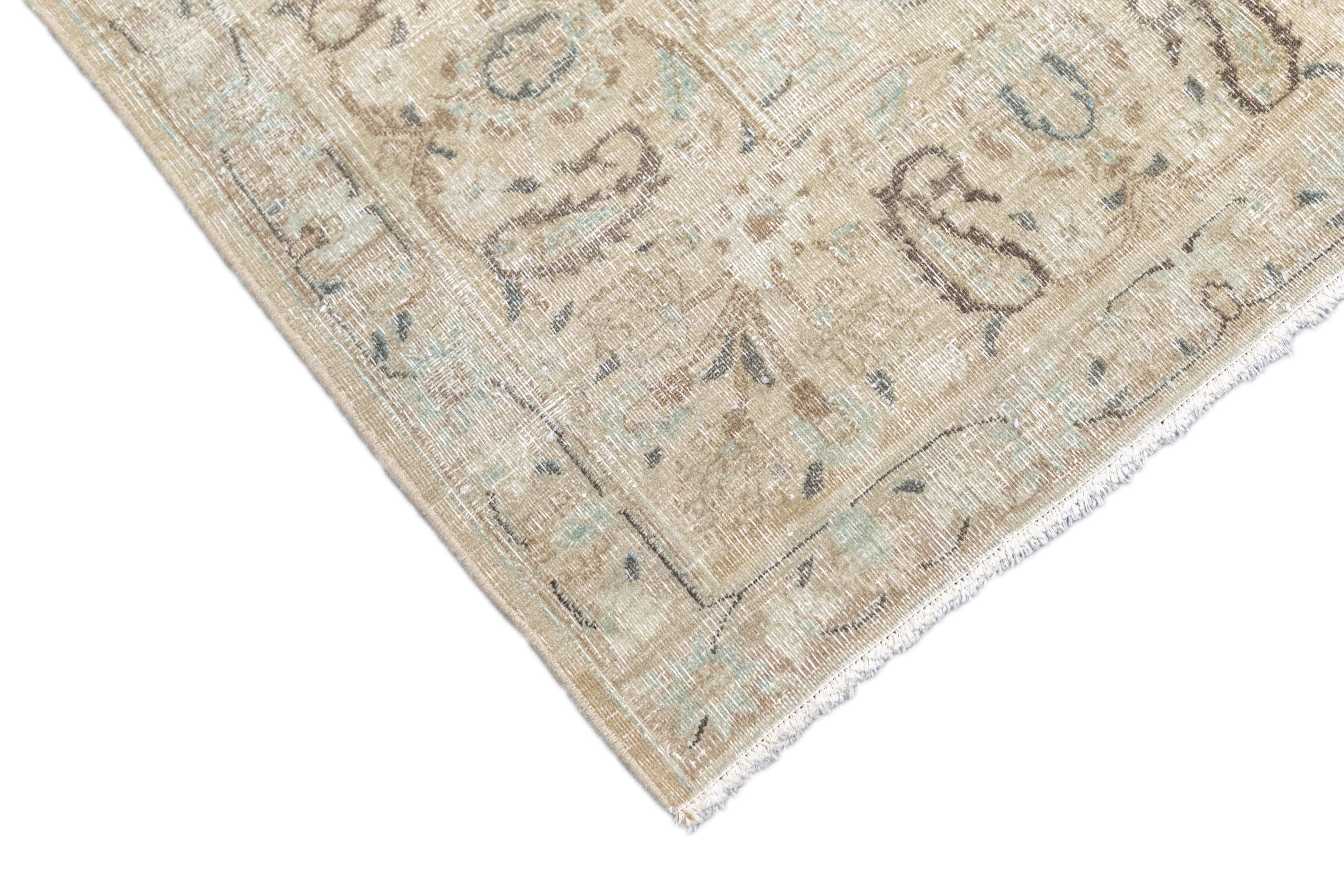 Perse Tapis Tabriz 8'8'' x 11'7'' en vente