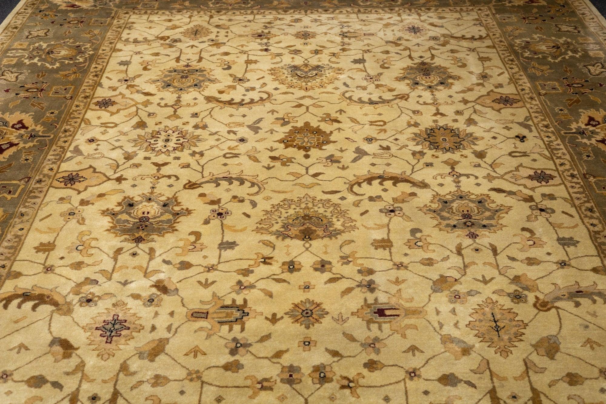 Tabriz-Teppich 9'1'' x 12'2'' im Zustand „Neu“ im Angebot in New York, NY