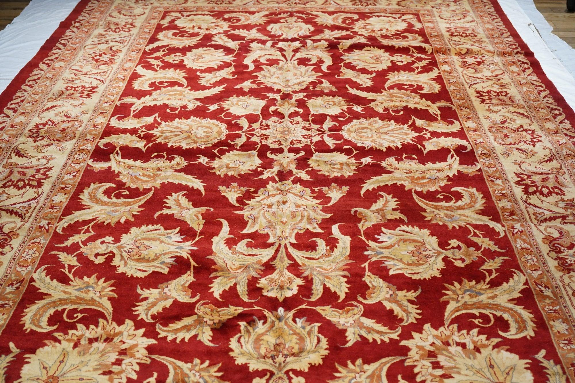 Lana Tappeto Tabriz 9'9'' x 17'6'' in vendita