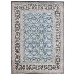 Tapis Tabriz en laine avec motifs sur toute sa surface par Keivan Woven Arts