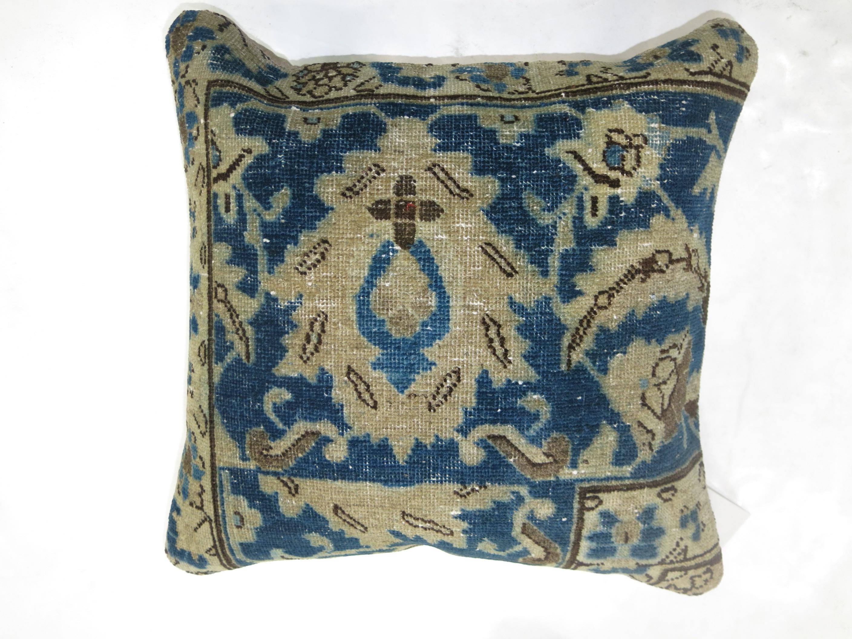 Agra Tabriz Rug Pillow