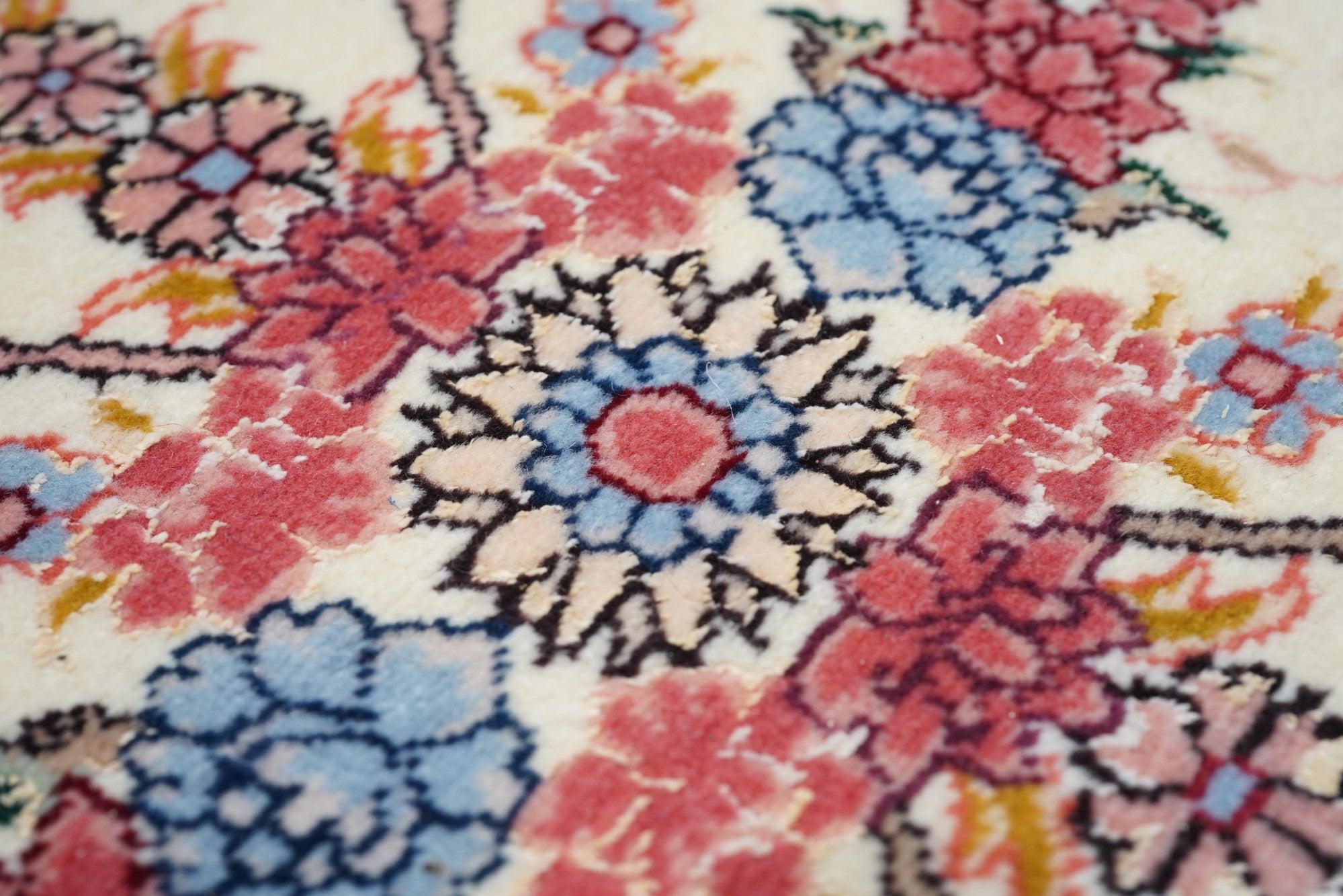 Runner Tabriz 2'6'' x 12'2'' in vendita 2