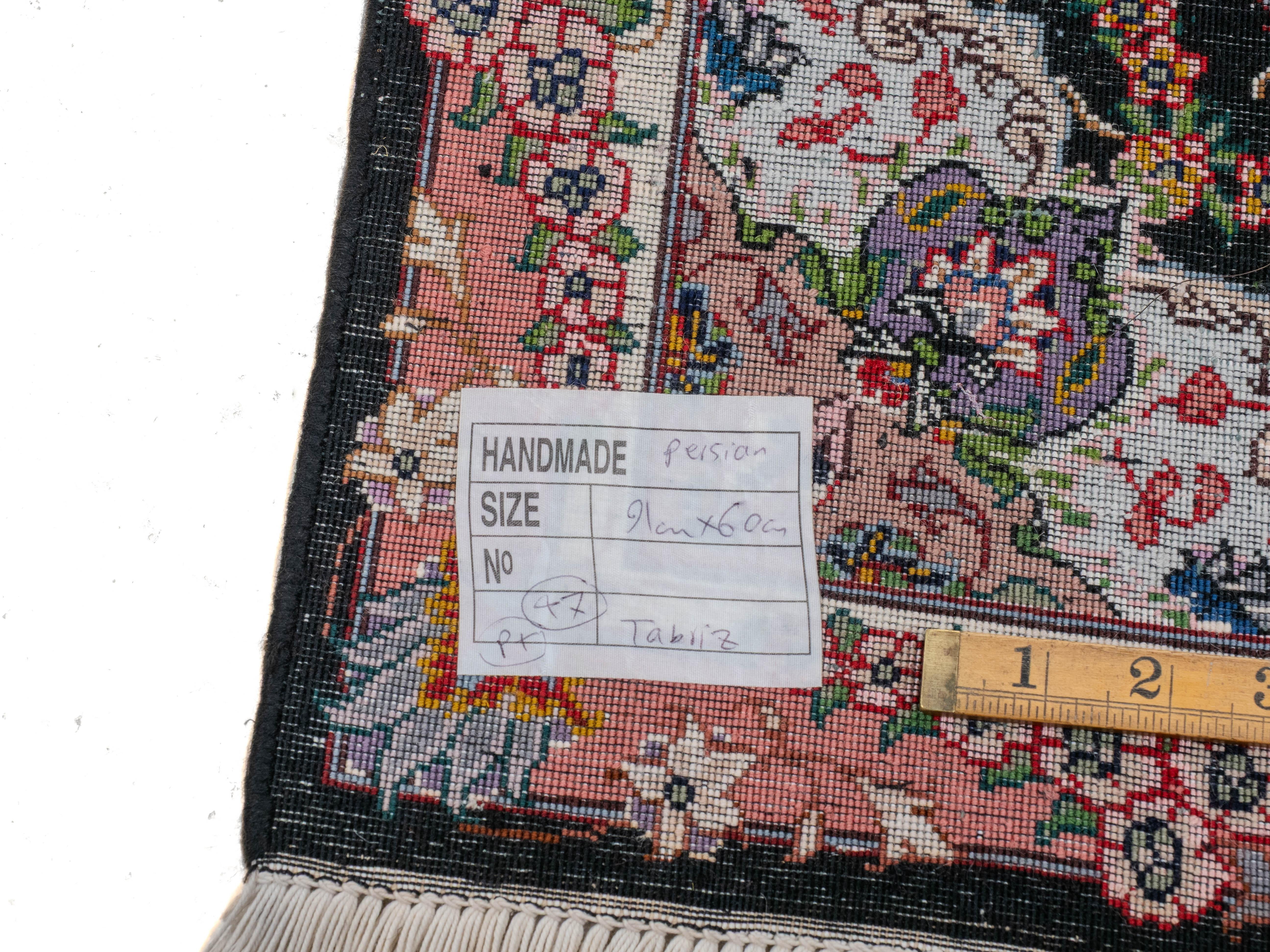 Tabriz Small Persian Handwoven Rug 3'6