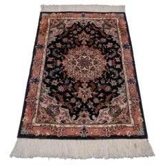 Tappeto Tabriz Small Persian Handwoven Rug 3'6" x 2' (108x60cm Mat Carpet)