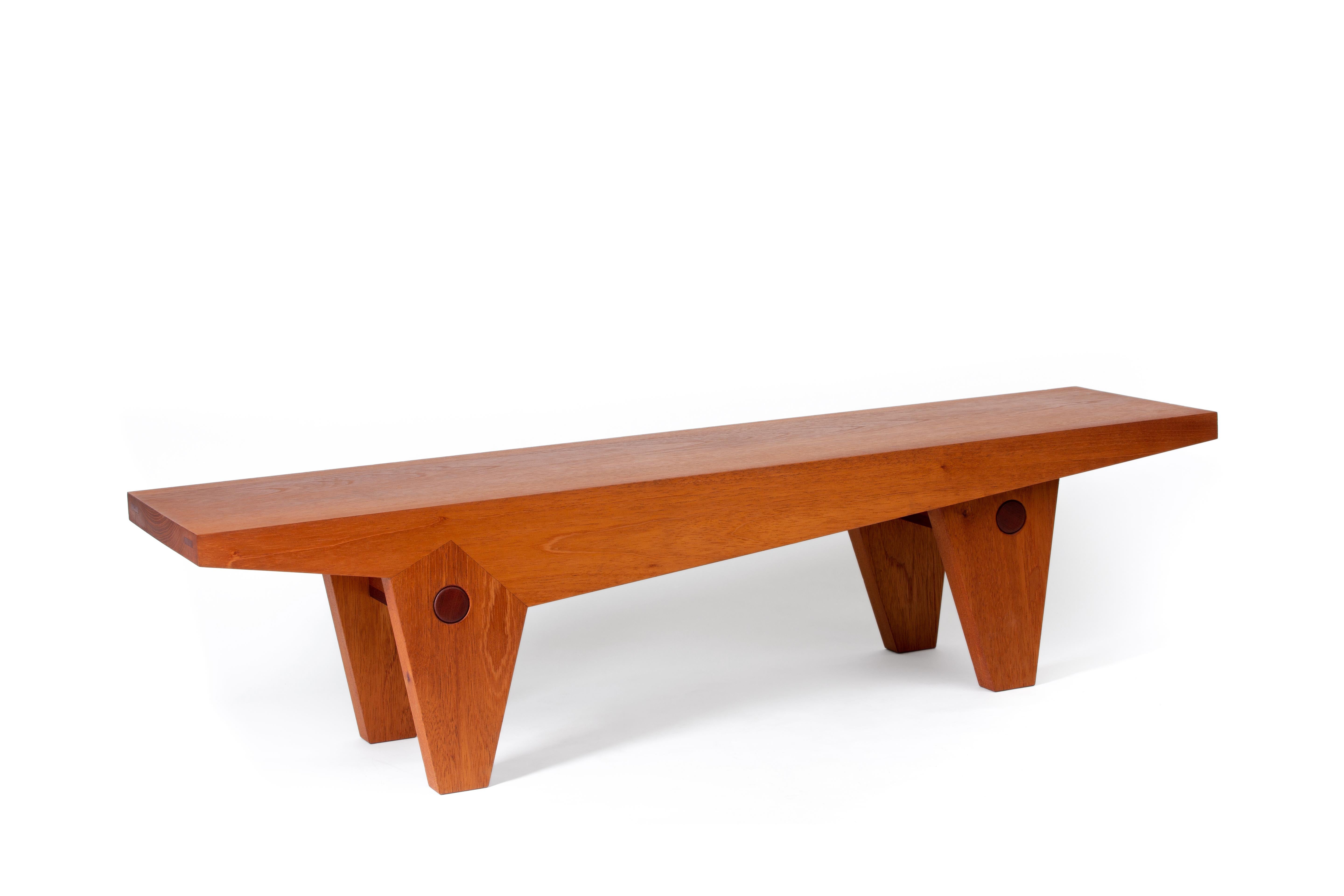 Tabuba Bench solid wood For Sale 2