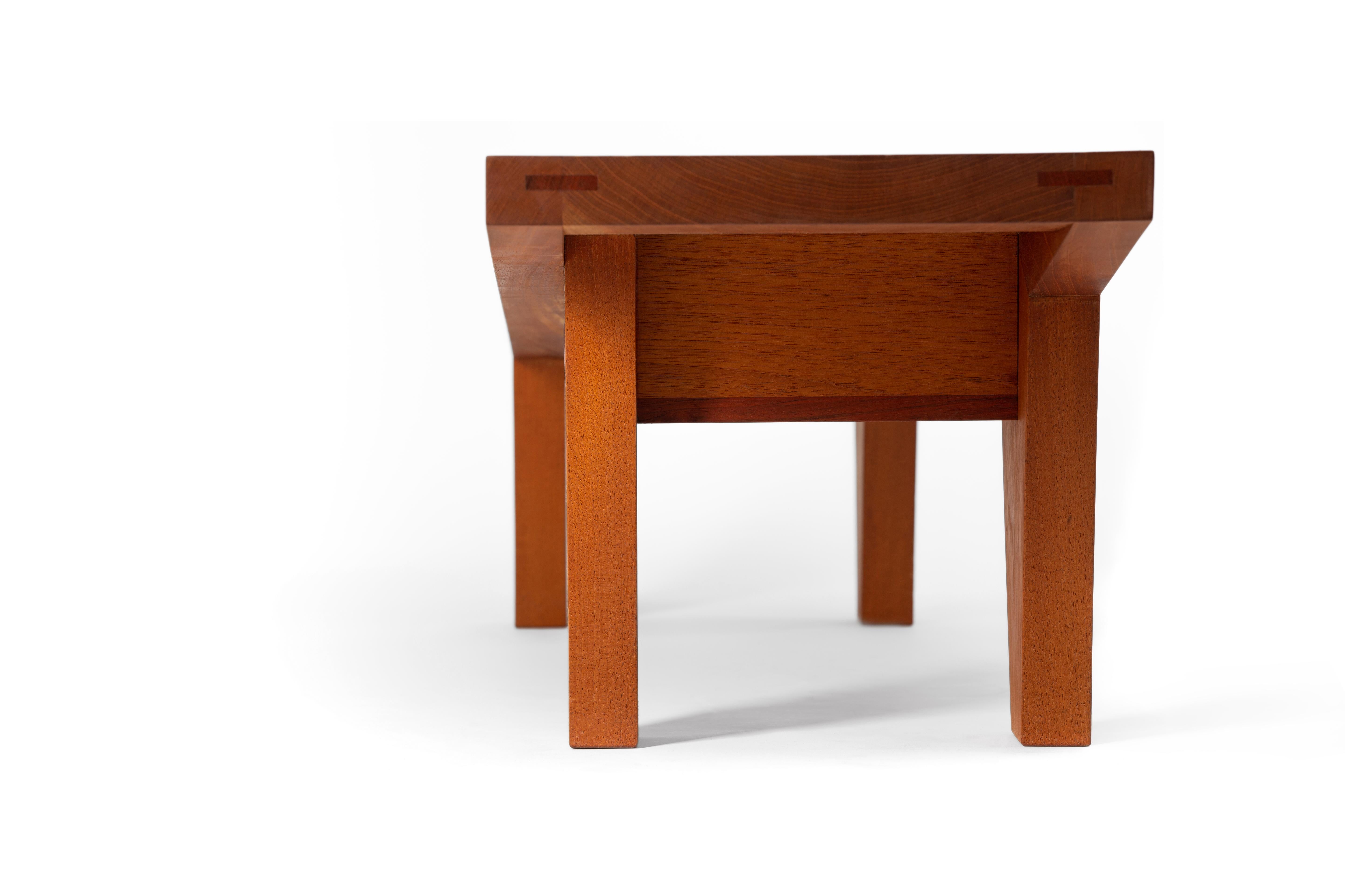 Contemporary Tabuba Bench solid wood For Sale