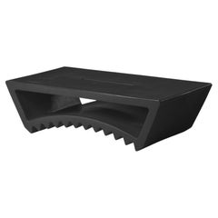 Tac Jet Black Coffee Table by Marco Acerbis