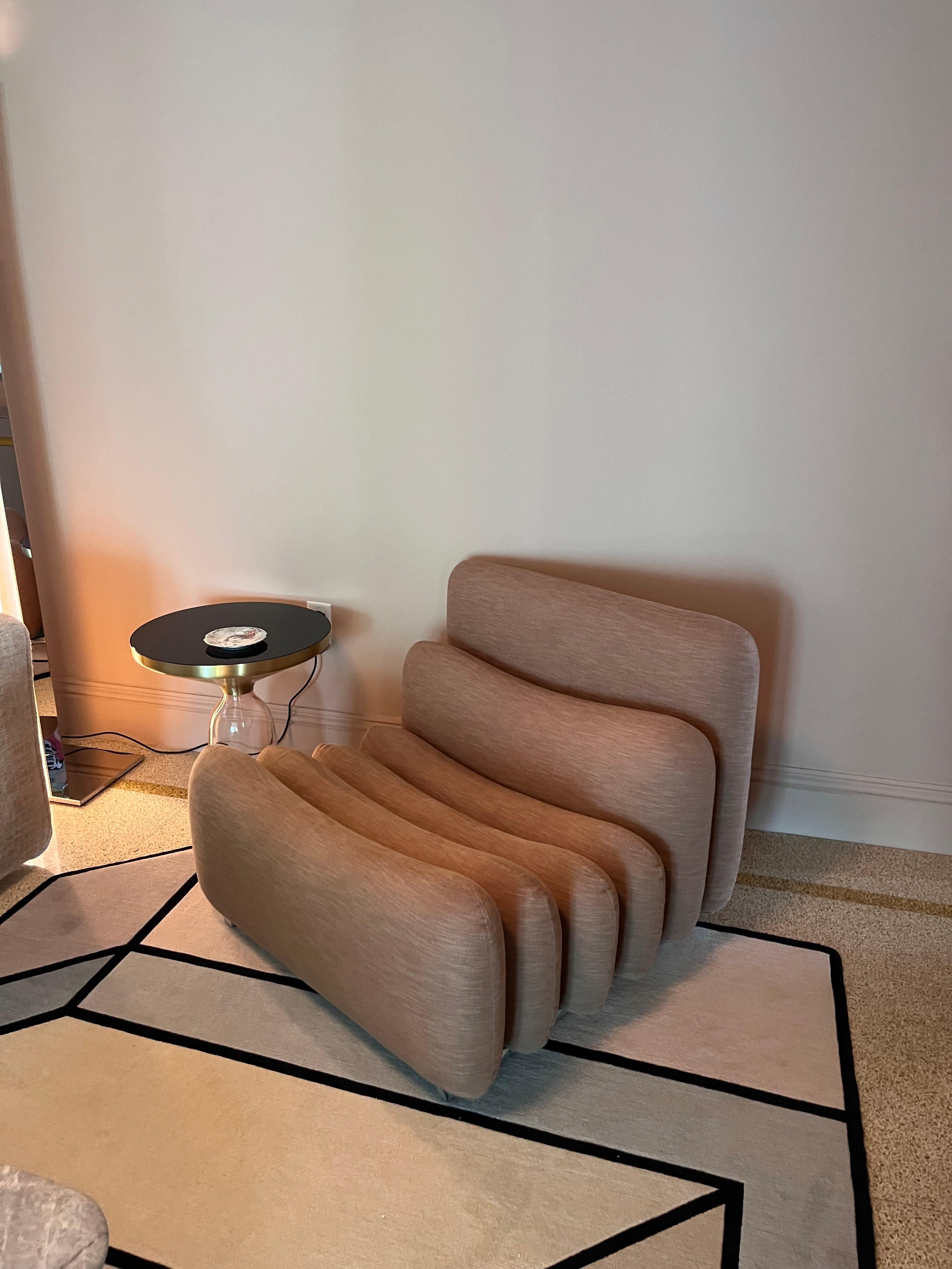 Tacchini Additional System Lounge Chair by Joe Colombo in STOCK 6