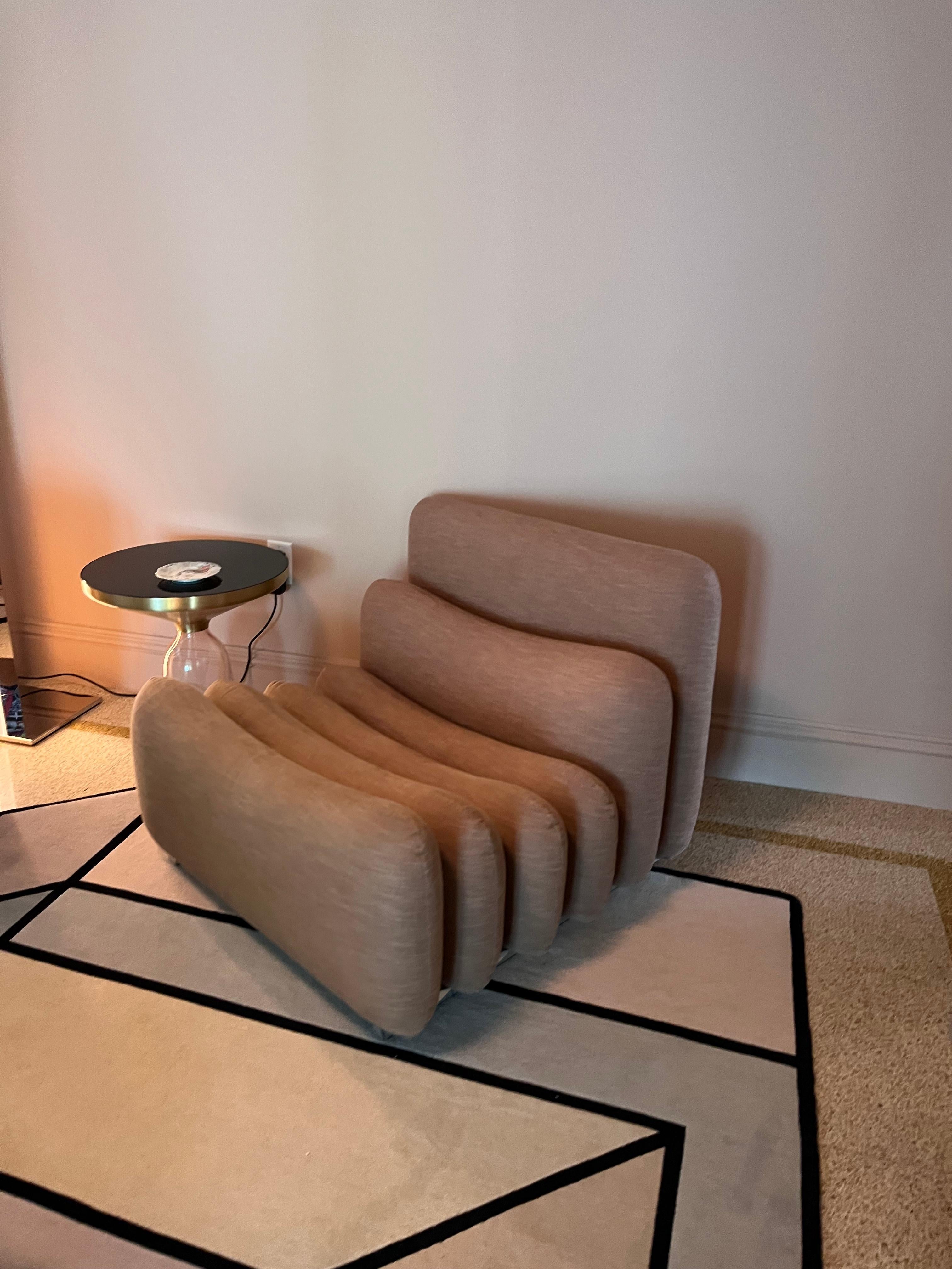 Tacchini Additional System Lounge Chair by Joe Colombo in STOCK 7
