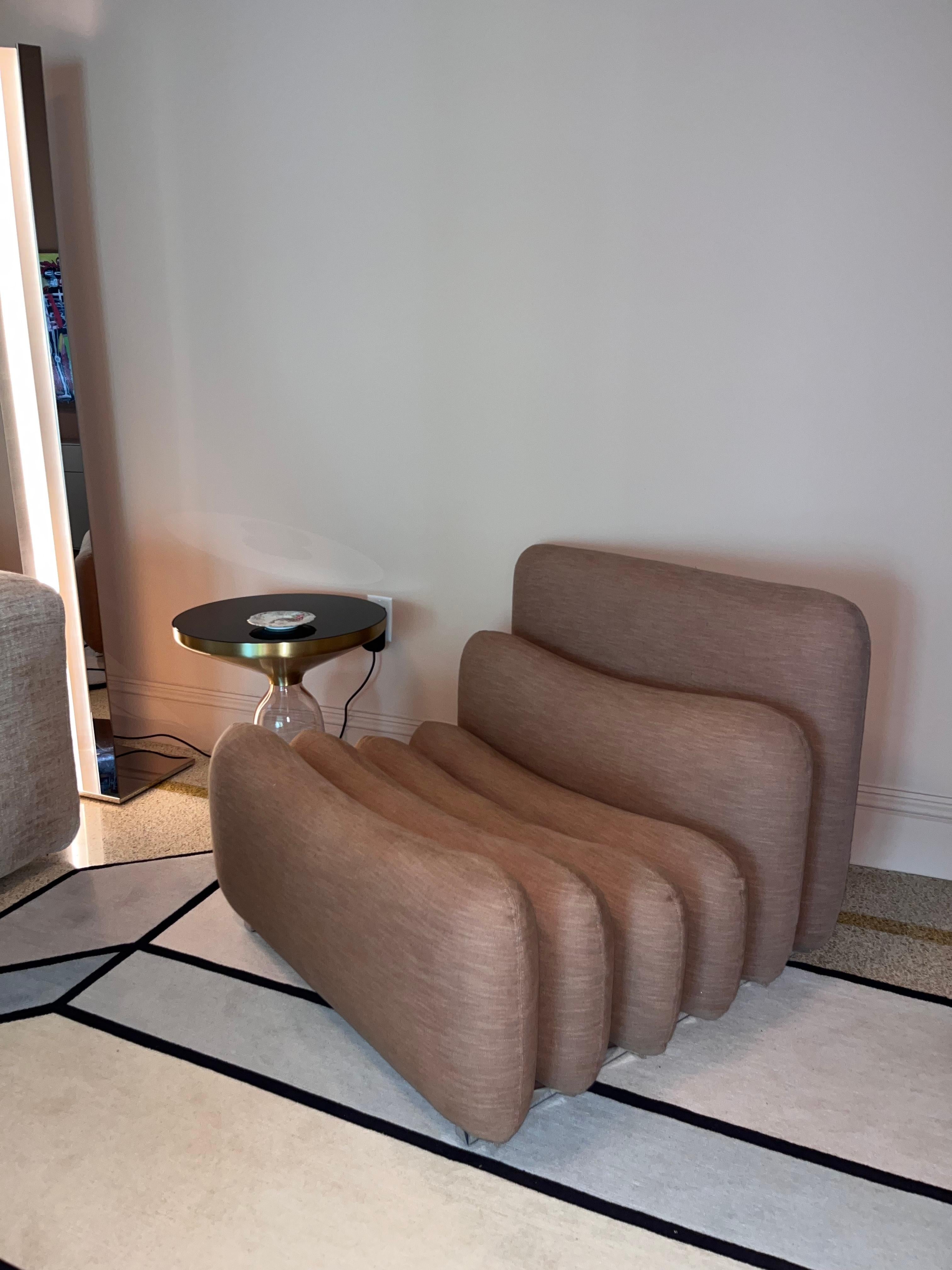 Fabric Tacchini Additional System Lounge Chair by Joe Colombo in STOCK