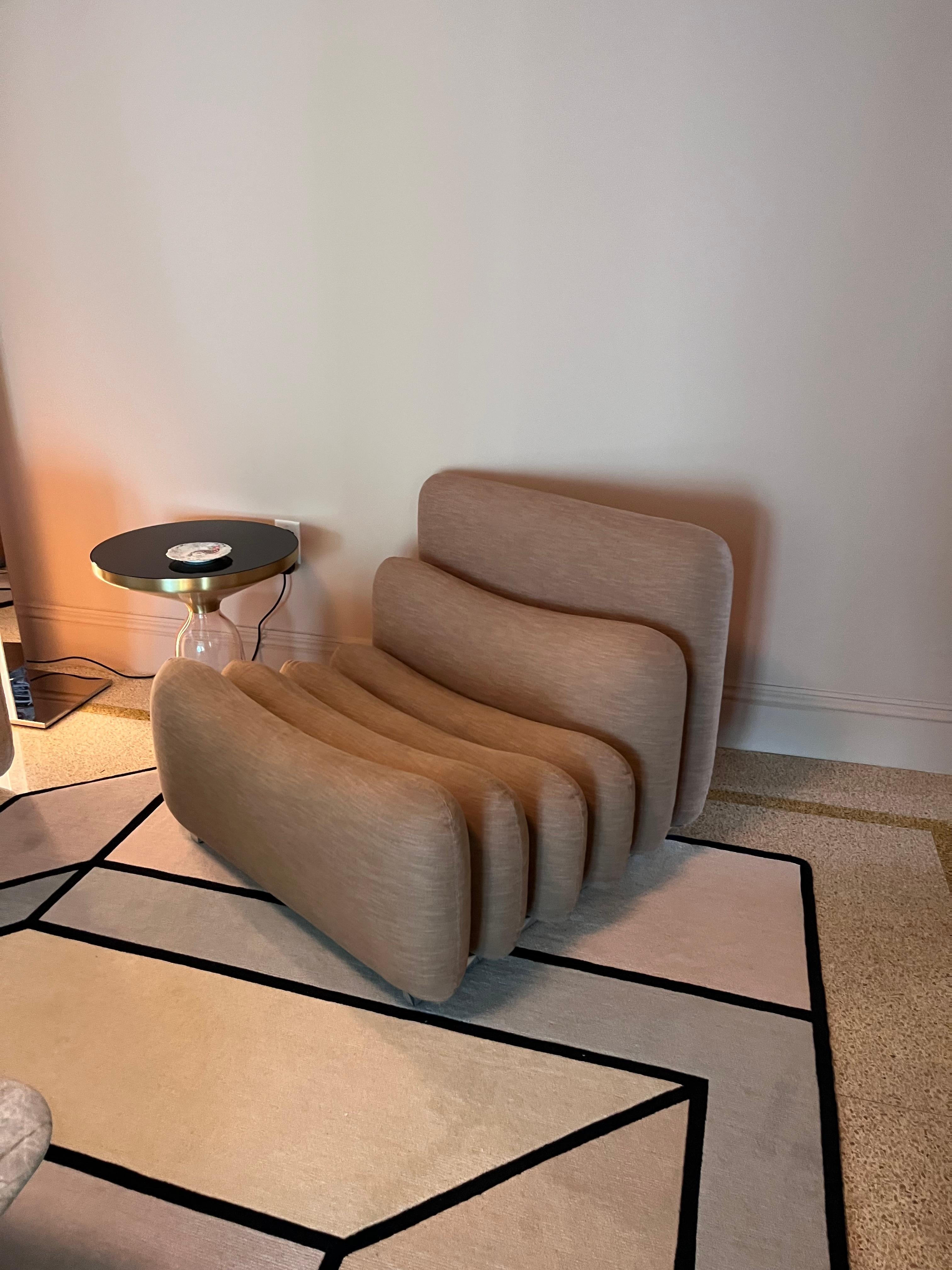 Tacchini Additional System Lounge Chair by Joe Colombo in STOCK 3