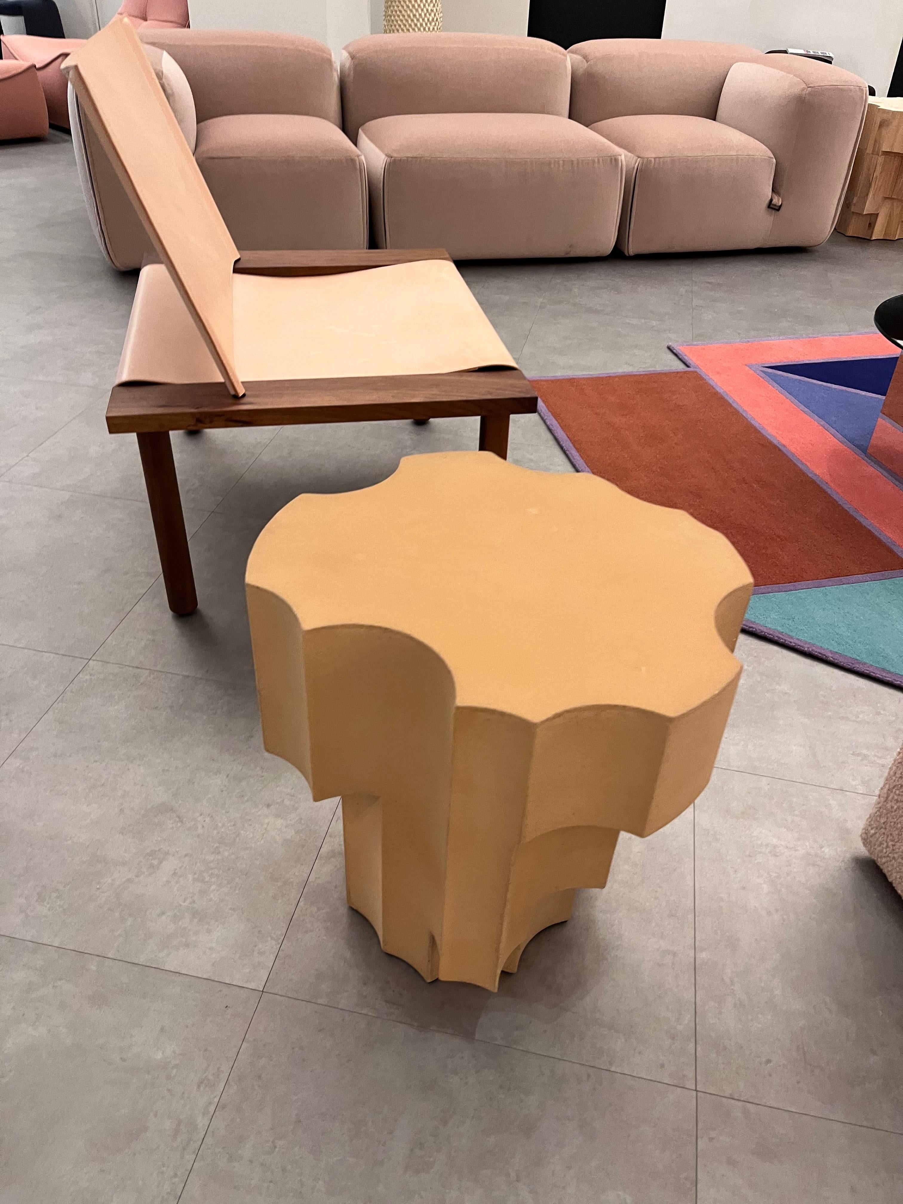 Tacchini Altar Cement Side Table by EWE Studio in STOCK For Sale 5