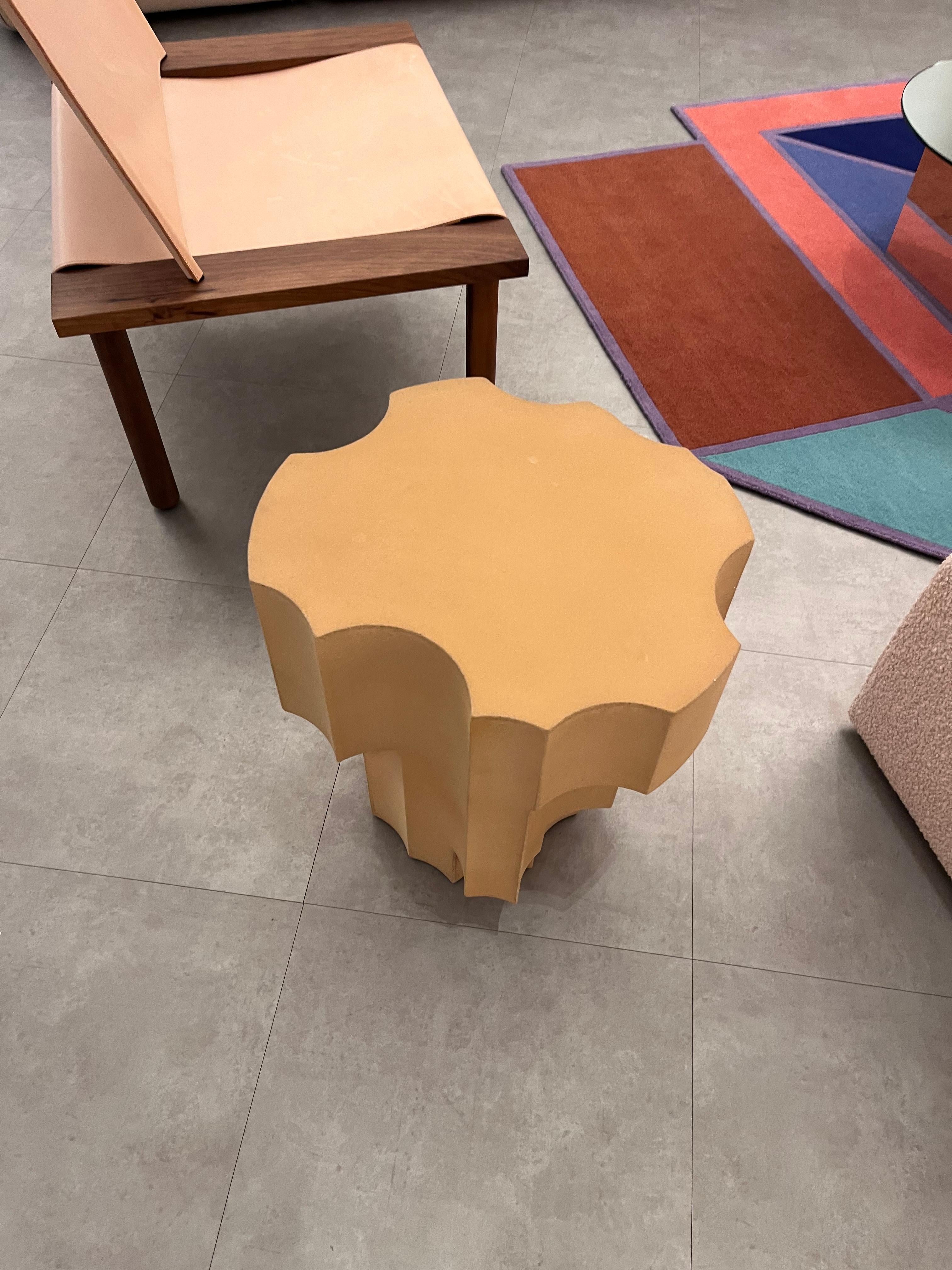 Tacchini Altar Cement Side Table by EWE Studio in STOCK For Sale 4