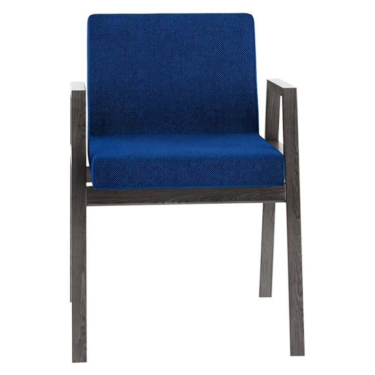Tacchini Babela Armchair in Blue Fabric by Achille 
Pier Giacomo Castiglioni