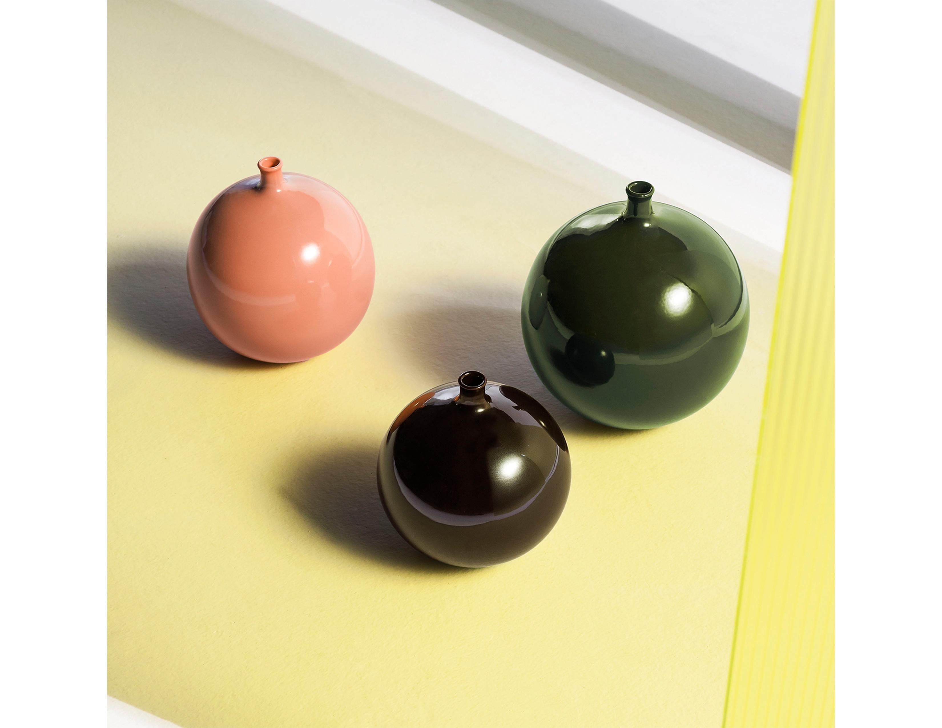 Ceramica Vaso a bolla Tacchini di Alvino Bagni in vendita