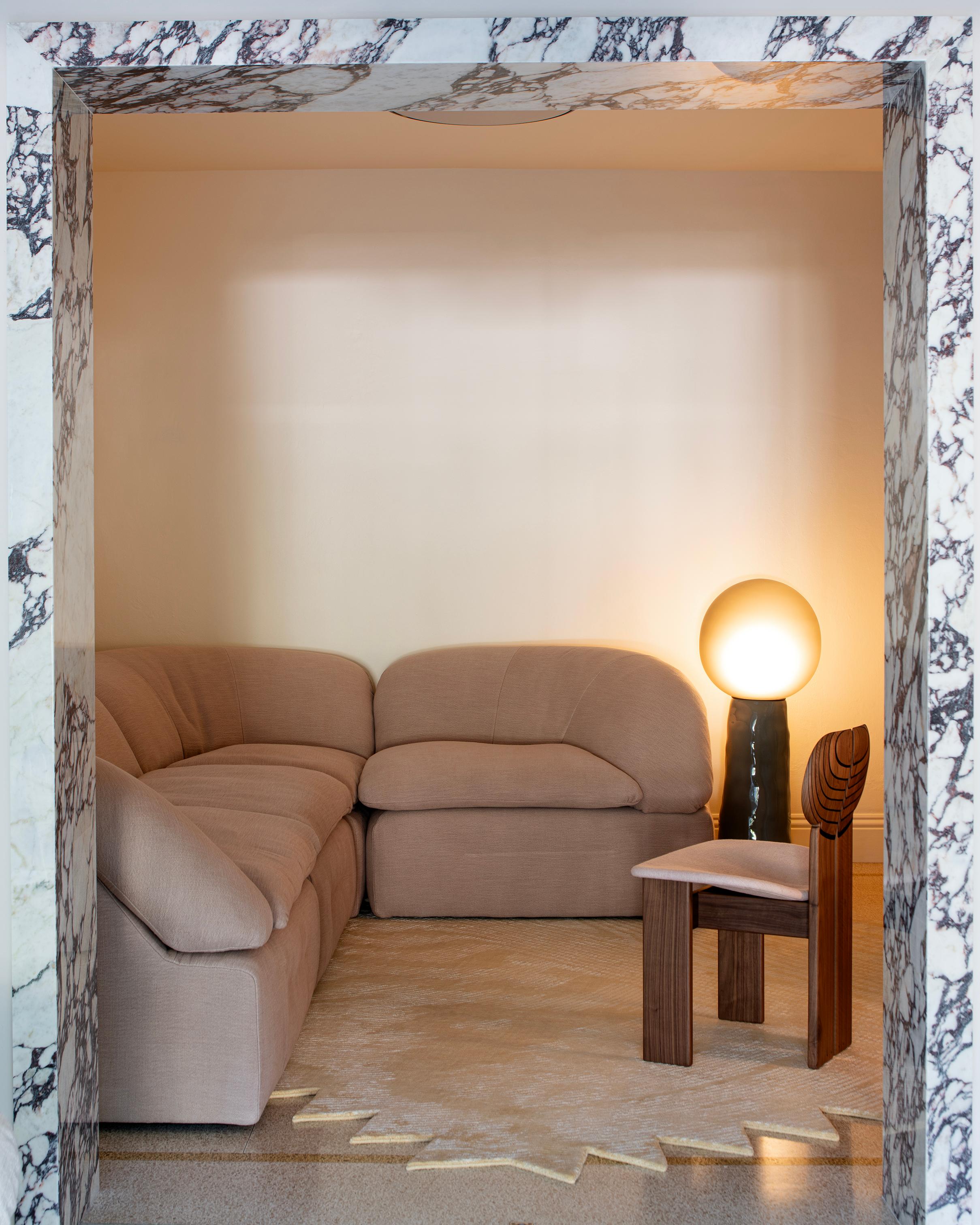 Tacchini Butter Modular Sofa by Faye Toogood in STOCK In Excellent Condition For Sale In New York, NY