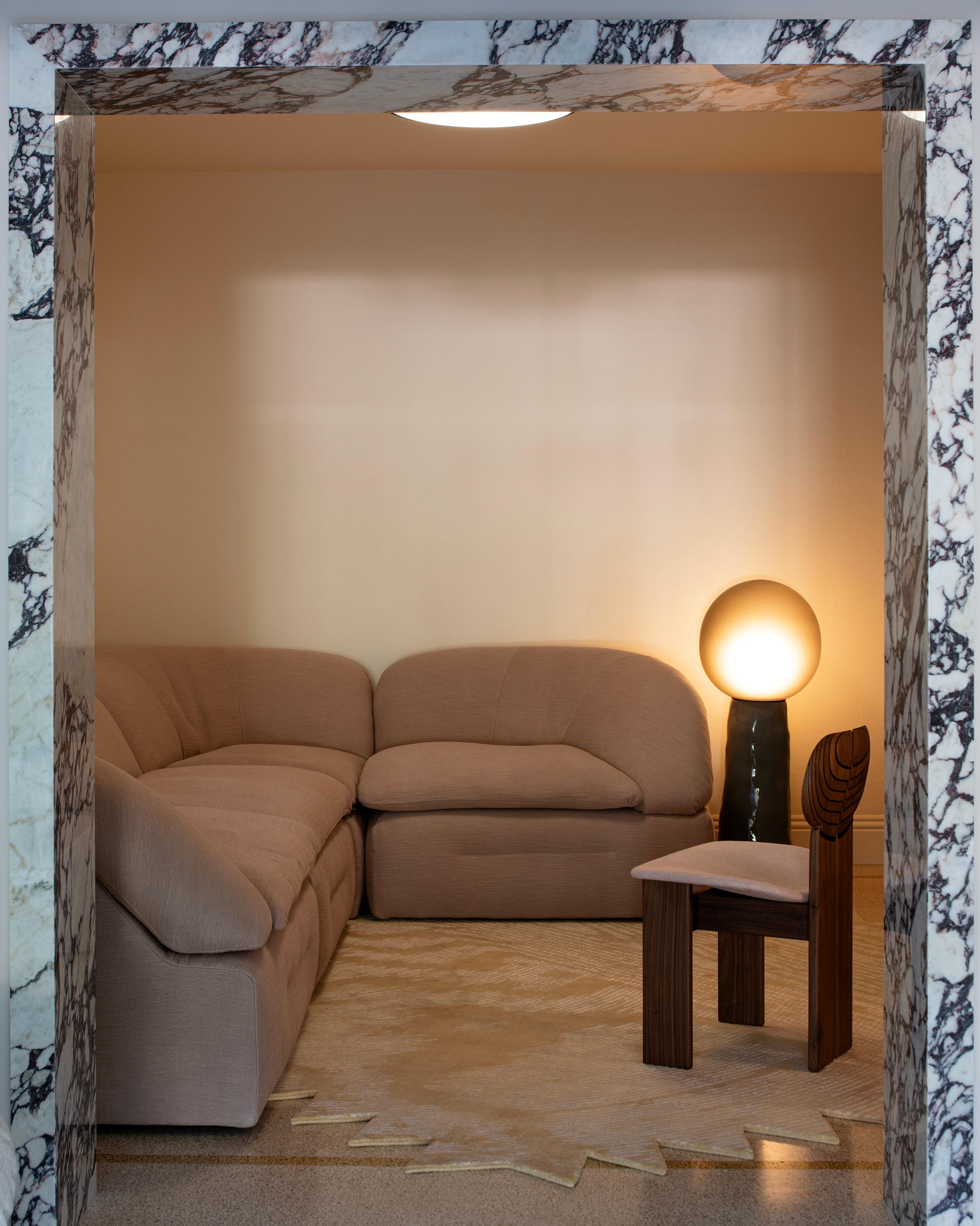 Contemporary Tacchini Butter Modular Sofa by Faye Toogood in STOCK For Sale